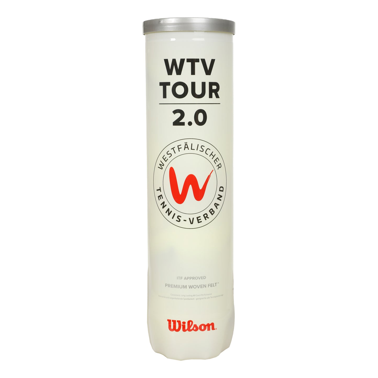 Wilson WTV Tour 2.0 Tubo da 4