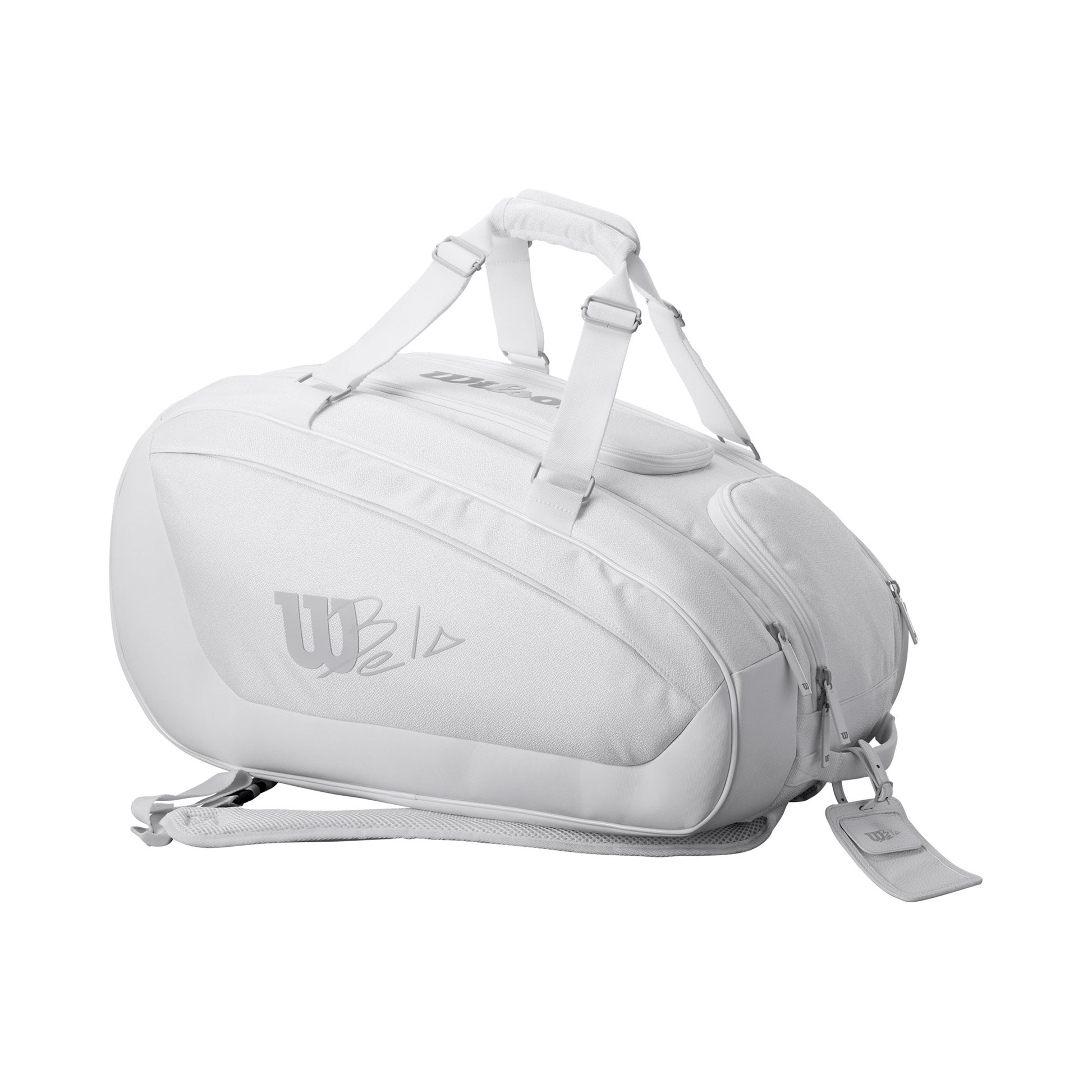 Wilson Bela Super Tour Borsa per racchetta da padel - bianco