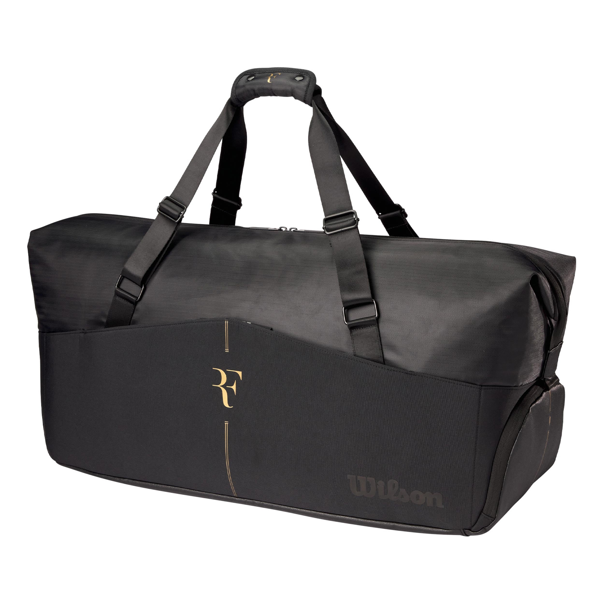 Wilson Tour Laver Cup 2025 RF Practice Borsa per racchetta - nero