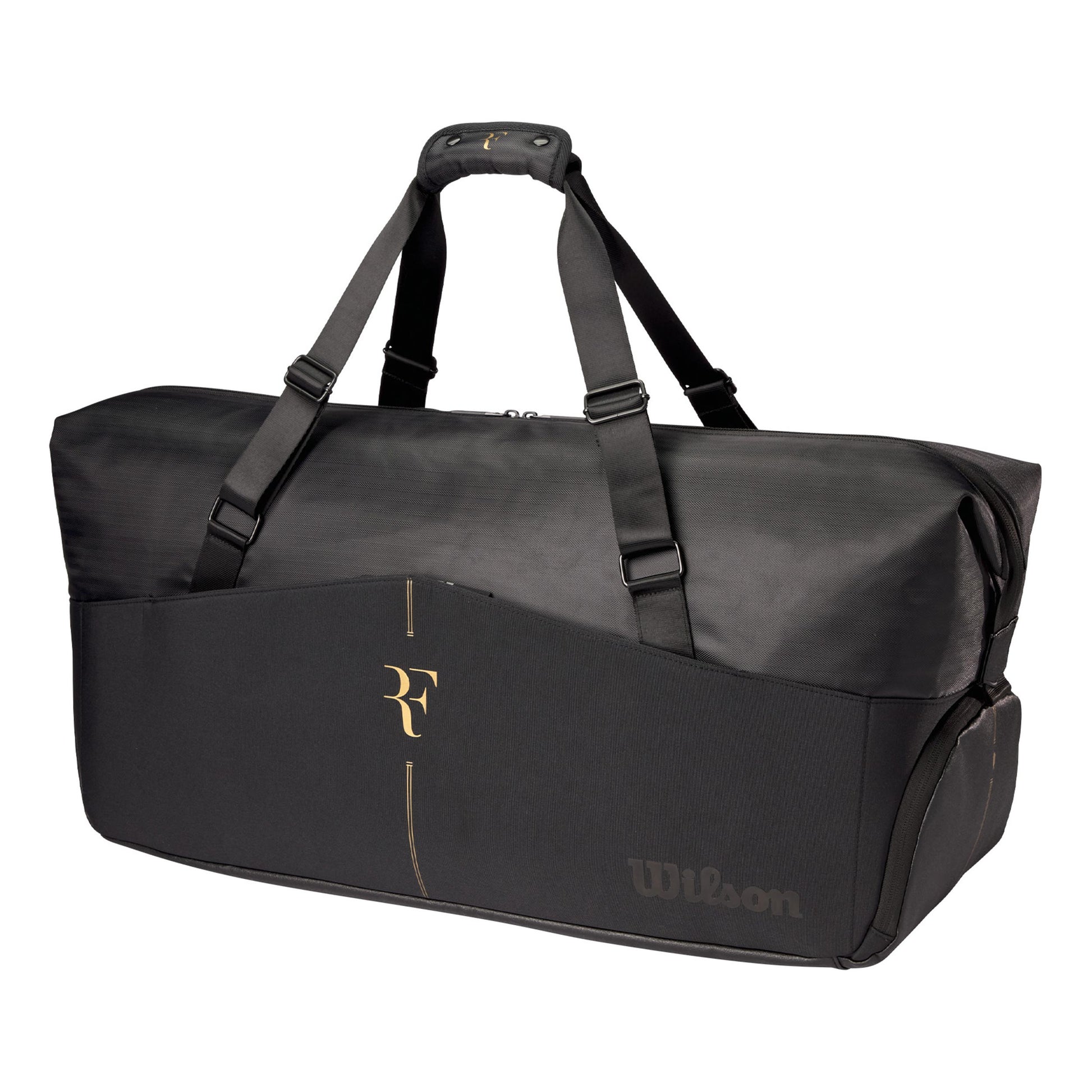 Wilson Tour Laver Cup 2025 RF Practice Borsa per racchetta - nero
