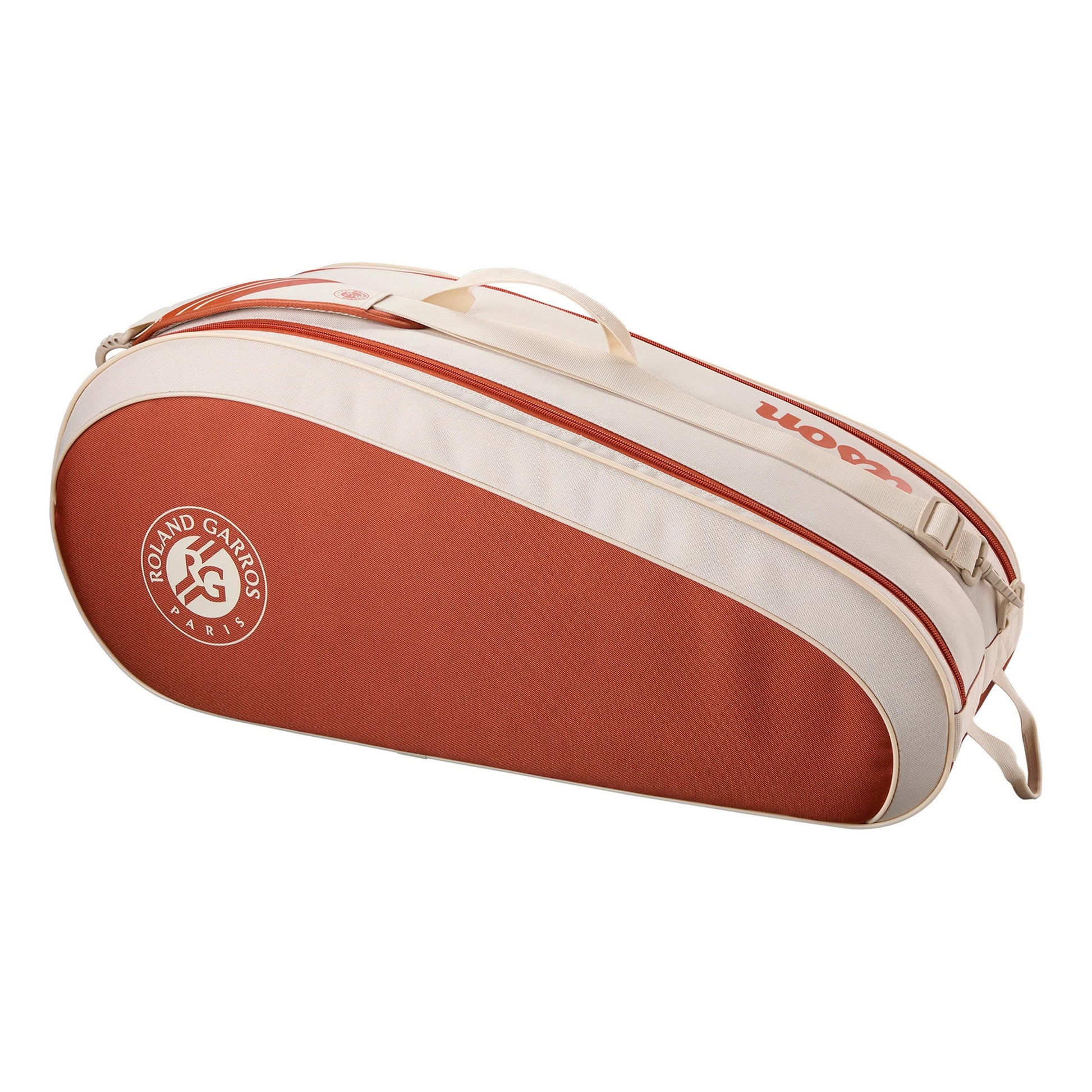 Wilson Tour Team Roland Garros Borsa Per Racchetta Da 6-Crema