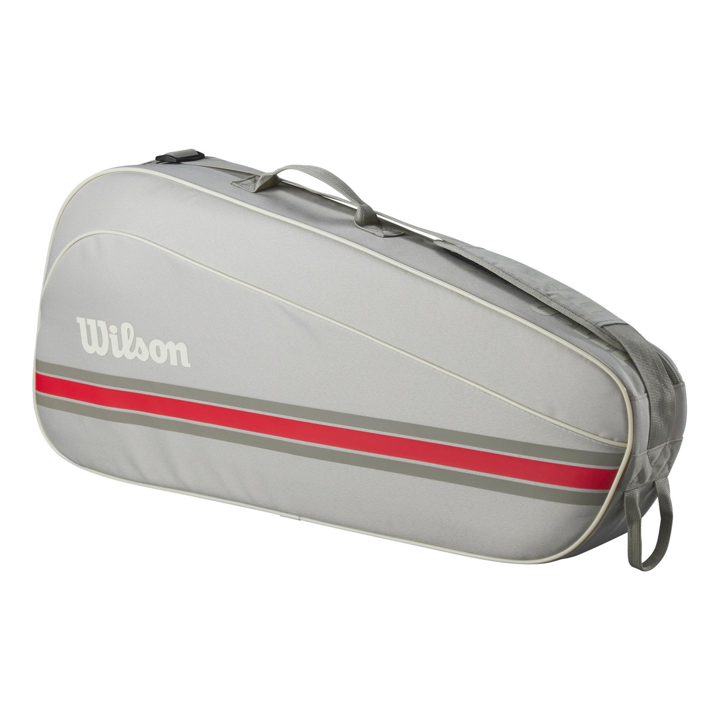 Wilson Tour Team Borsa Per Racchetta Da 3-Grigio Chiaro