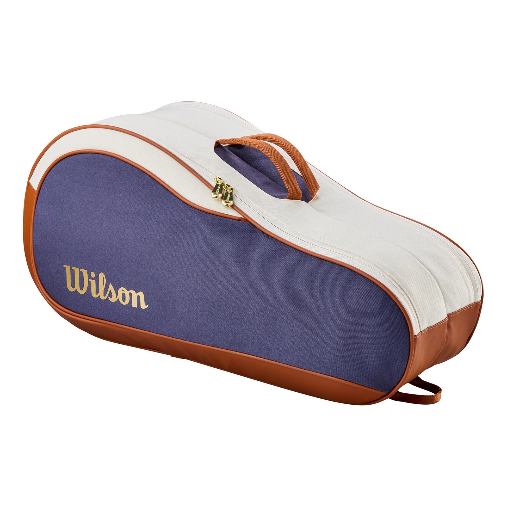 Wilson Tour Heritage V2 Borsa per racchetta Da 6 - crema