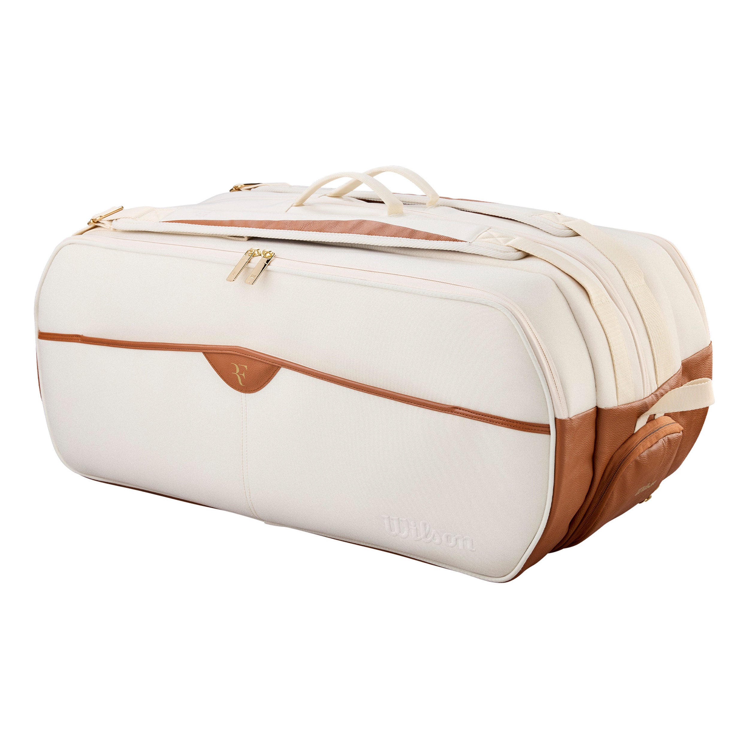 Wilson Tour RF Lawn Tournament Borsa per racchetta Da 12 - crema