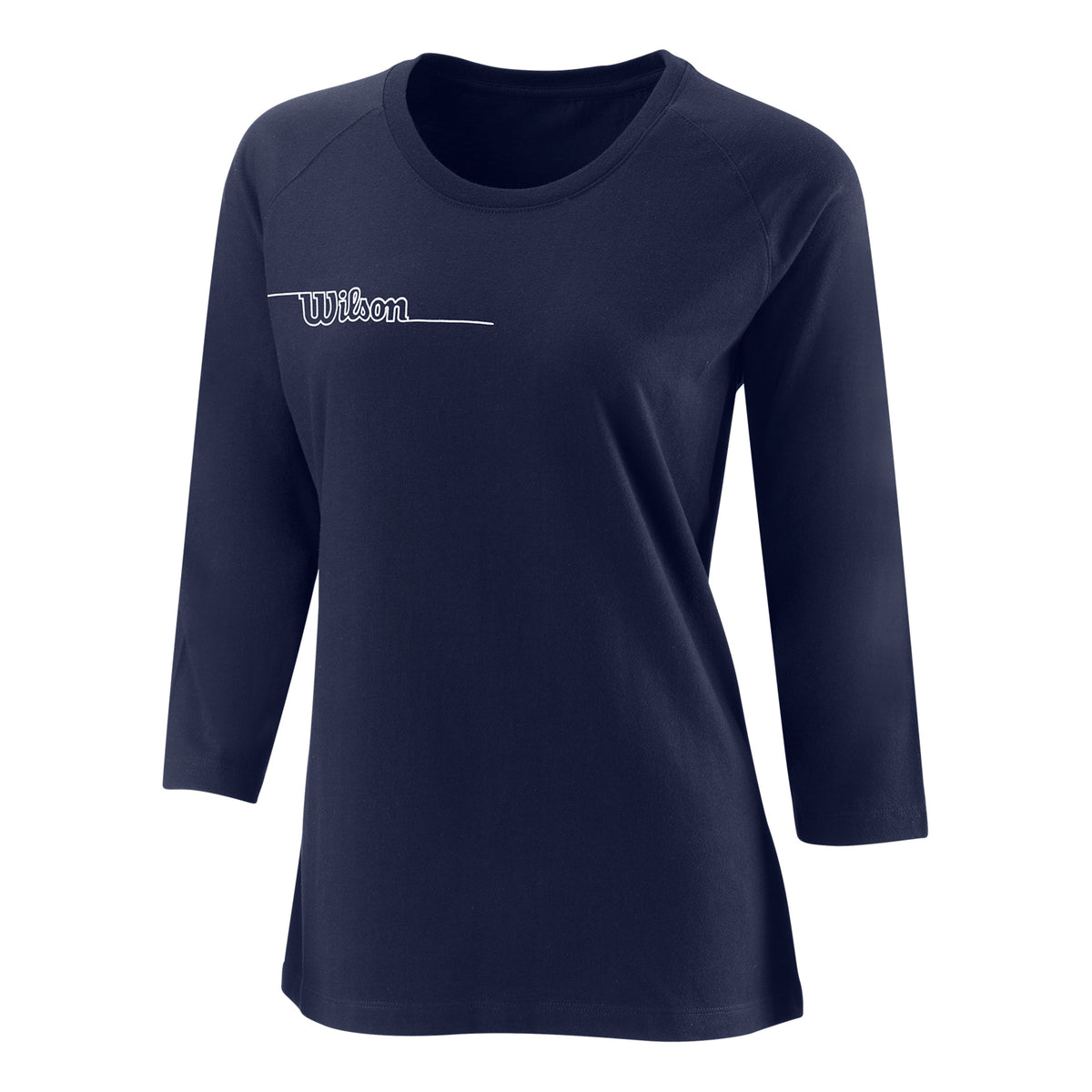 Wilson II 3/4 Tech Manica lunga Donna - blu scuro,