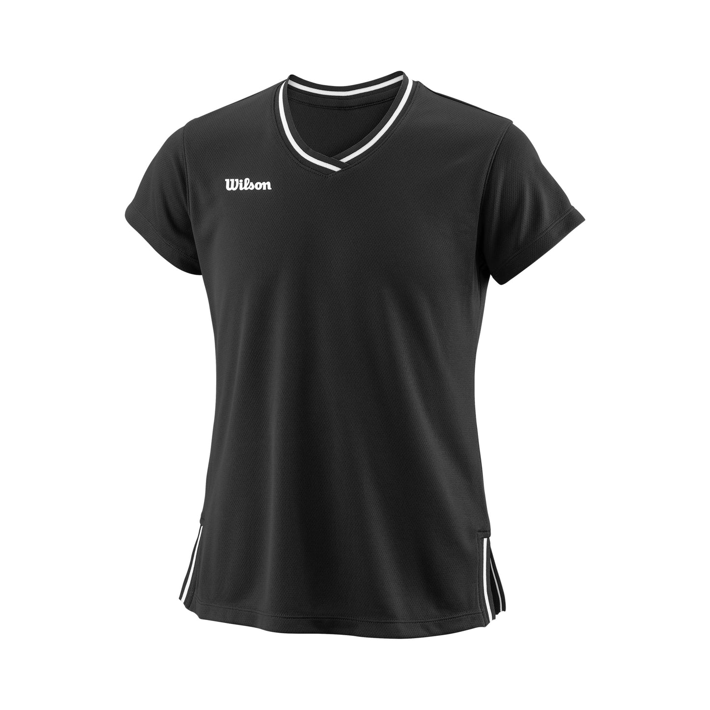 Wilson Team II Maglietta Ragazze - nero,