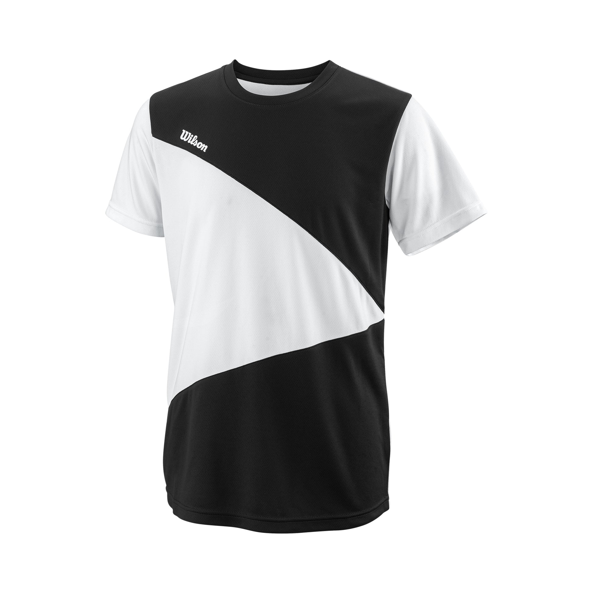 Wilson Team Maglietta Ragazzi-Nero,Bianco