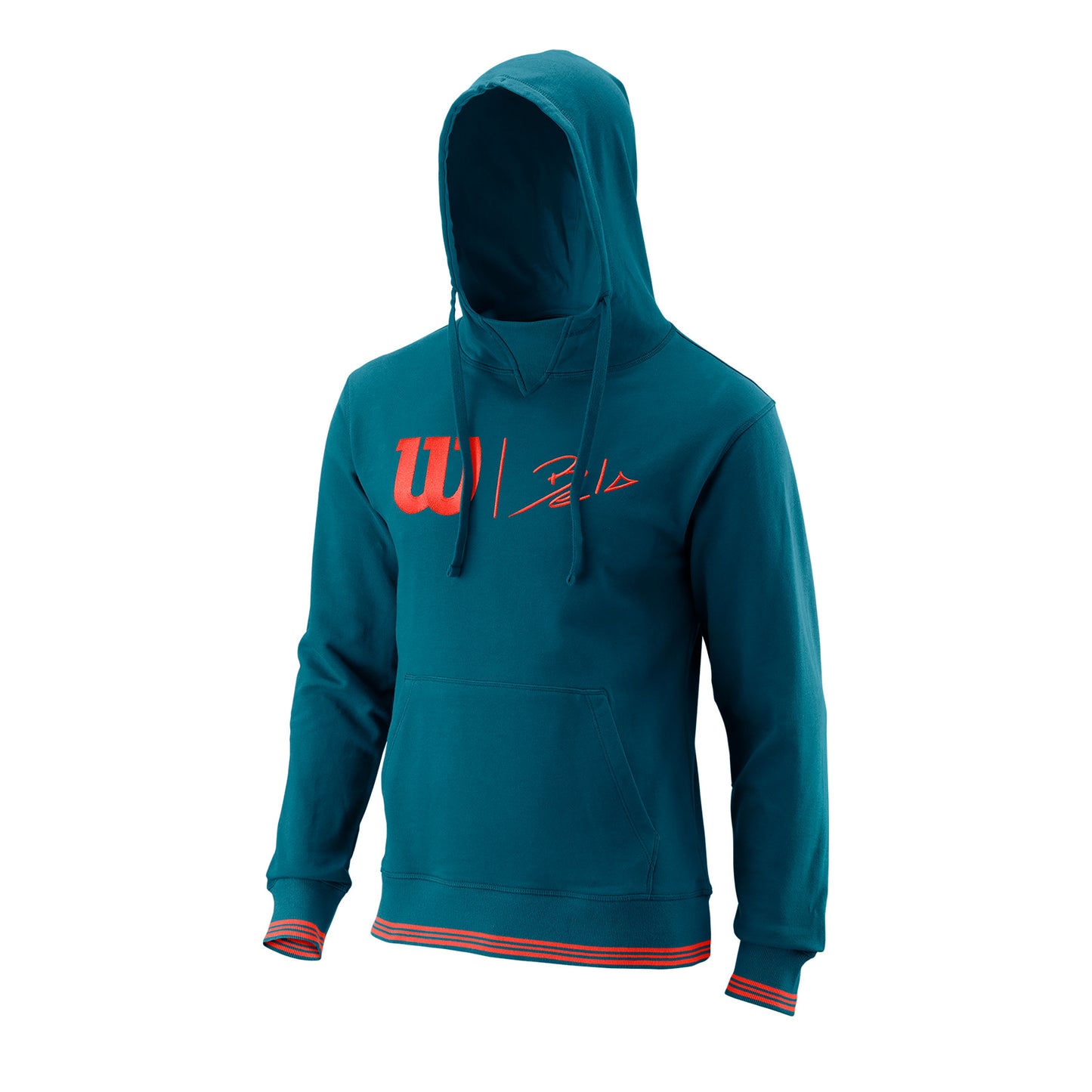 Wilson Bela Slimfit Felpa Con Cappuccio Uomini-Blu, Arancione