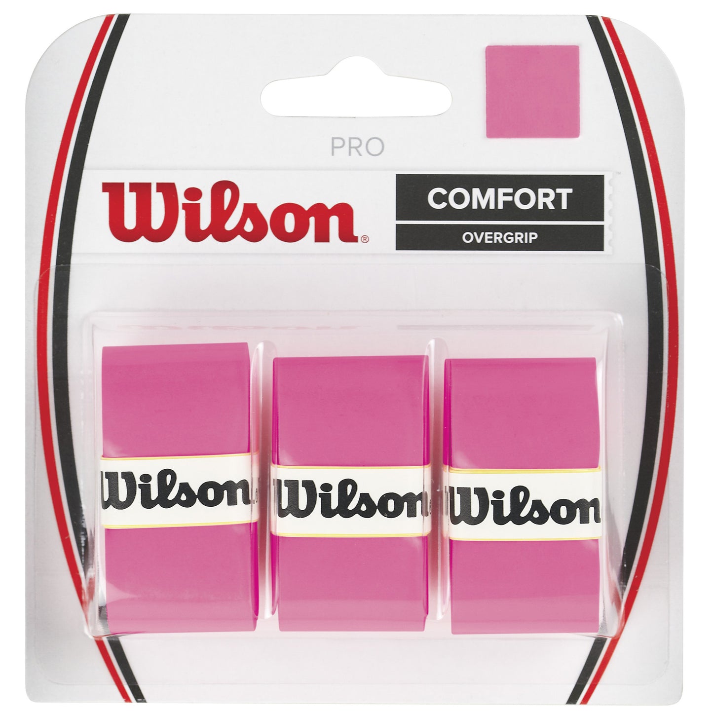 Wilson Pro Overgrip Confezione Da 3-Rosa