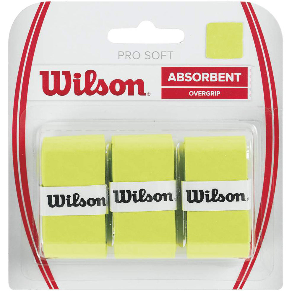 Wilson Soft Overgrip Confezione Da 3-Verde