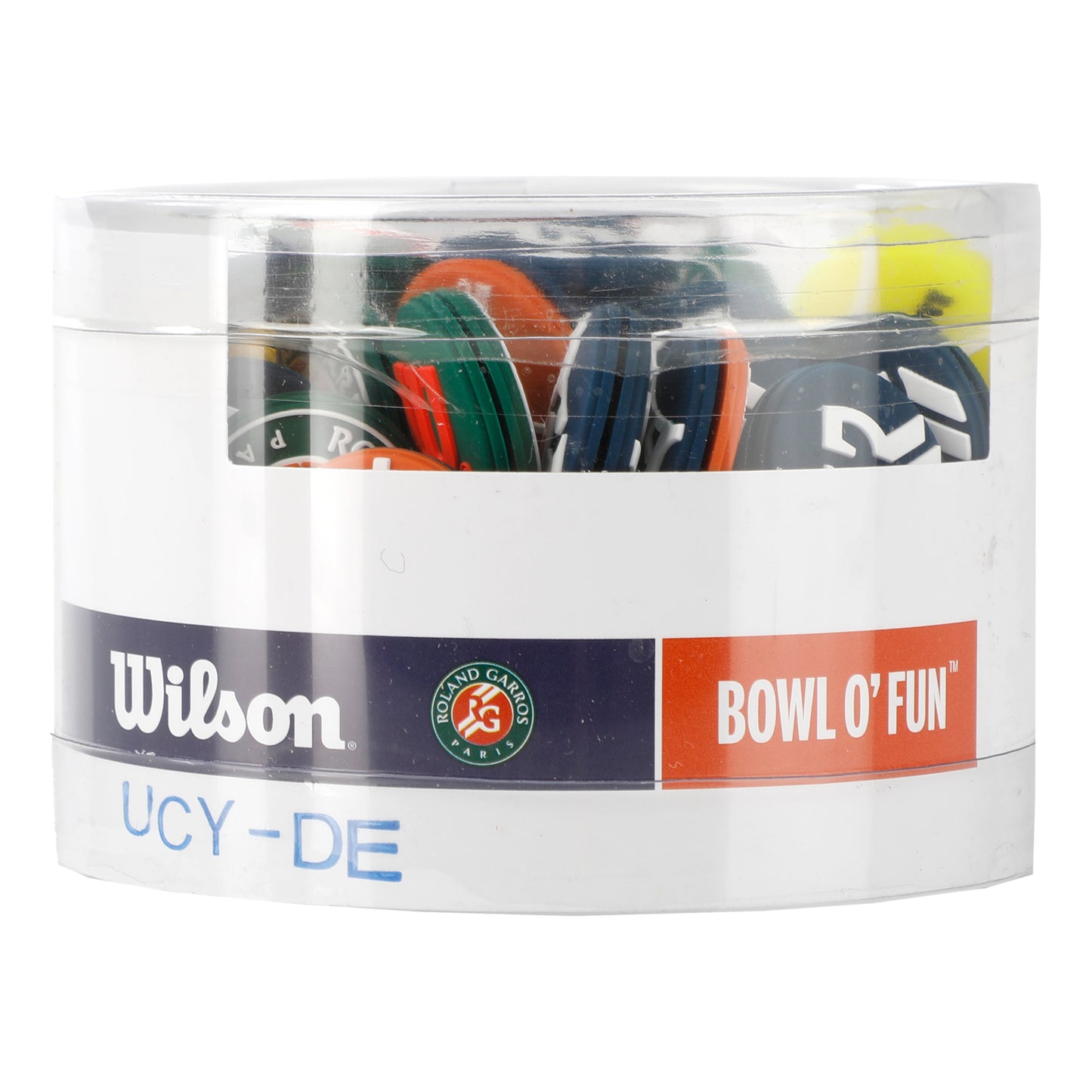 Wilson Roland Garros Collection Bowl Antivibrazioni Scatola Da 75-Multicolore