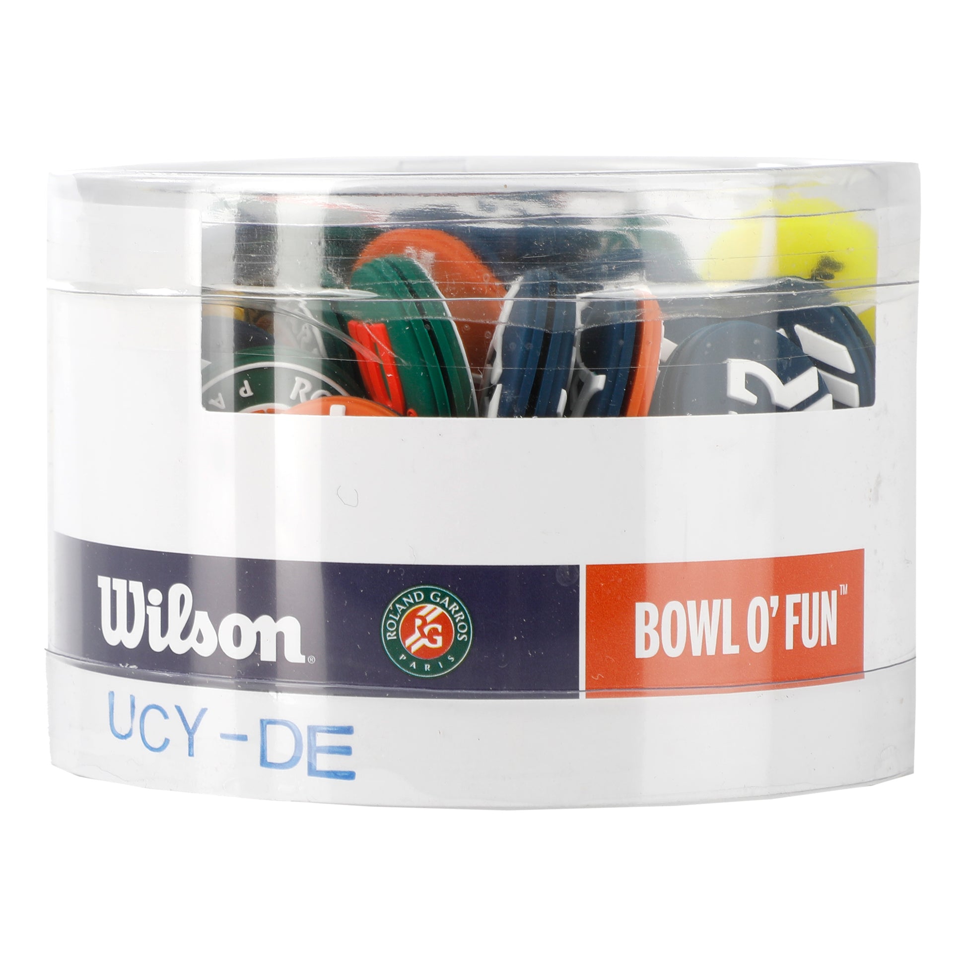 Wilson Roland Garros Collection Bowl Antivibrazioni Scatola Da 75-Multicolore