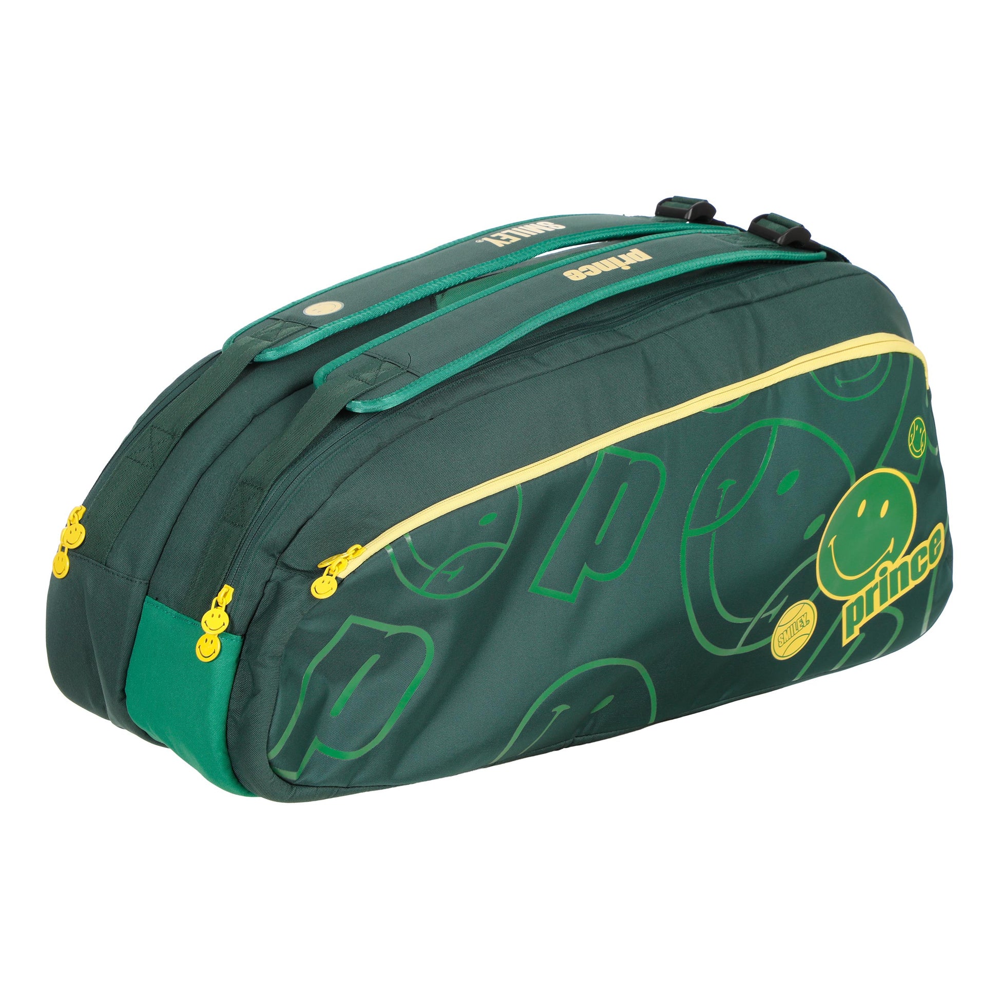 Prince Smiley Borsa Per Racchetta Da 6-Verde