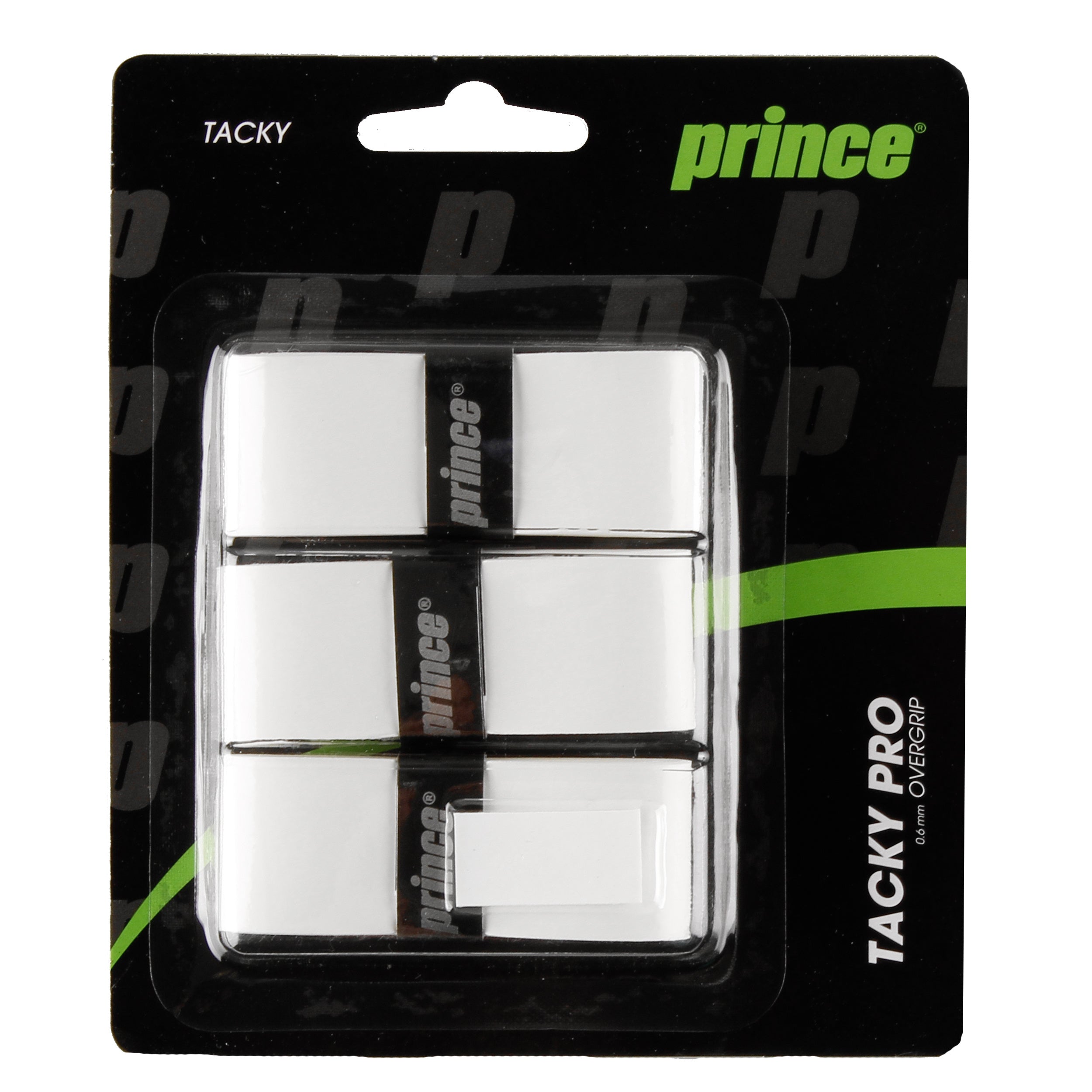 Prince TackyPro Confezione Da 3-Bianco