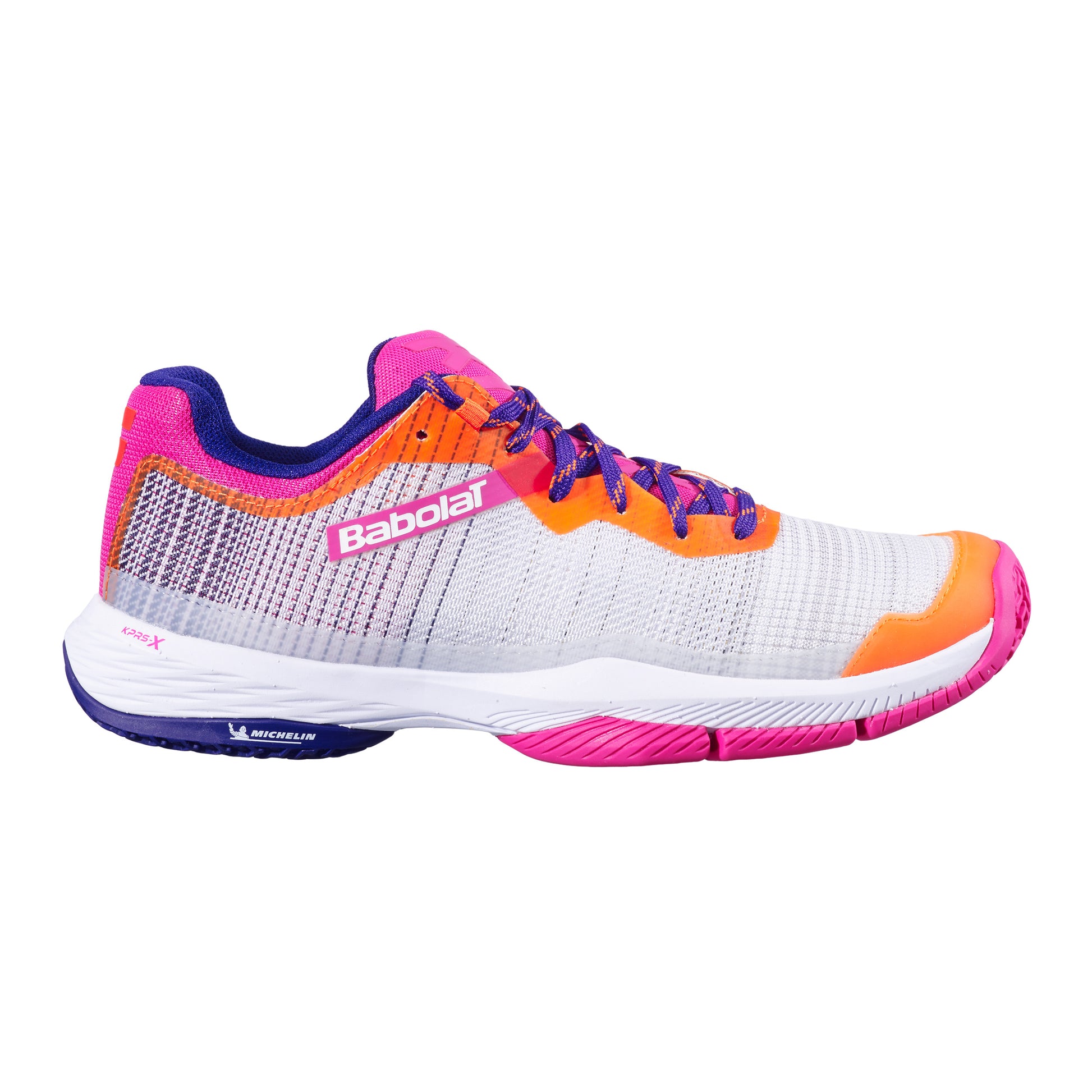 Babolat Jet Ritma Scarpa Da Padel Donna-Bianco,Multicolore