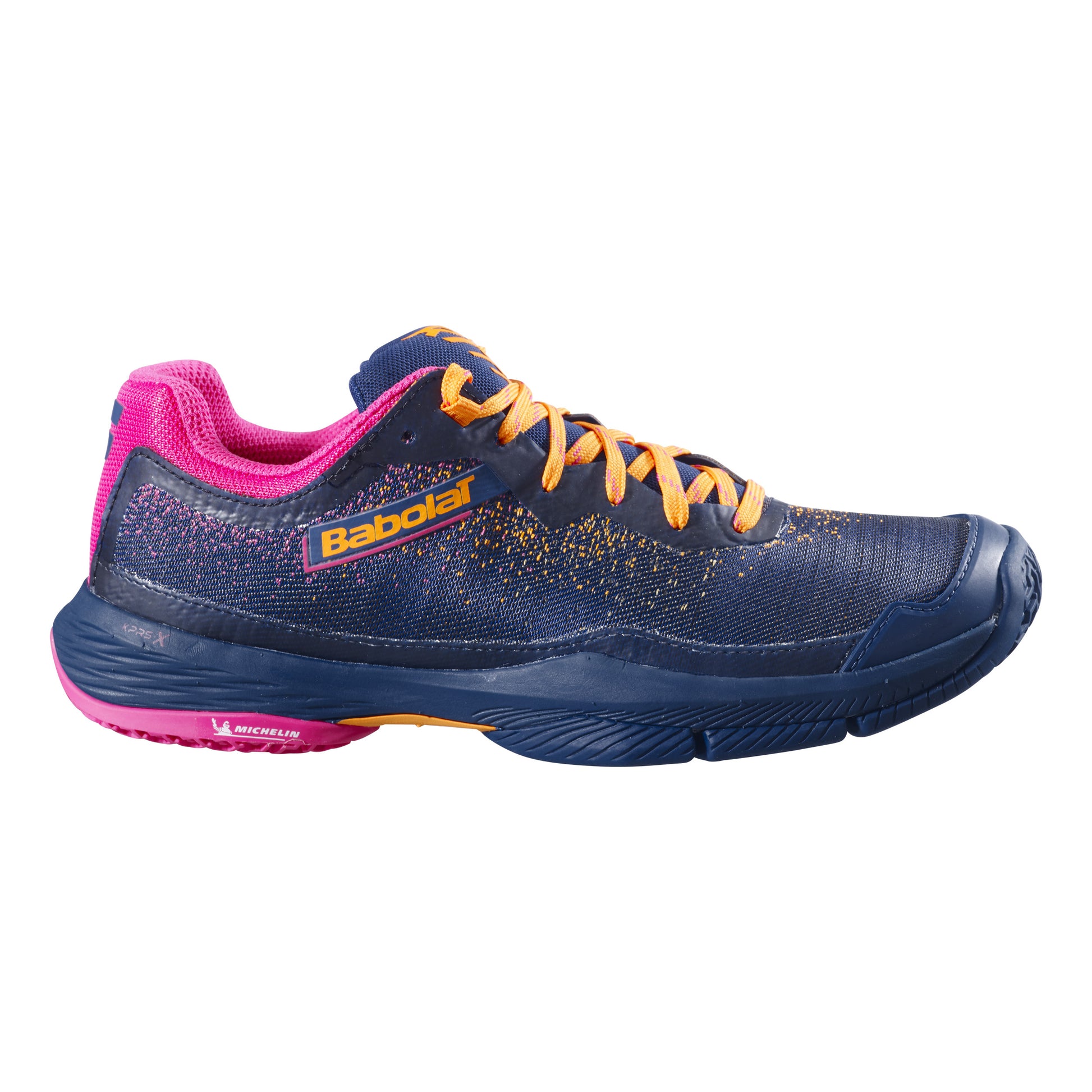 Babolat Jet Ritma Scarpa Da Padel Donna-Blu Scuro,Rosa