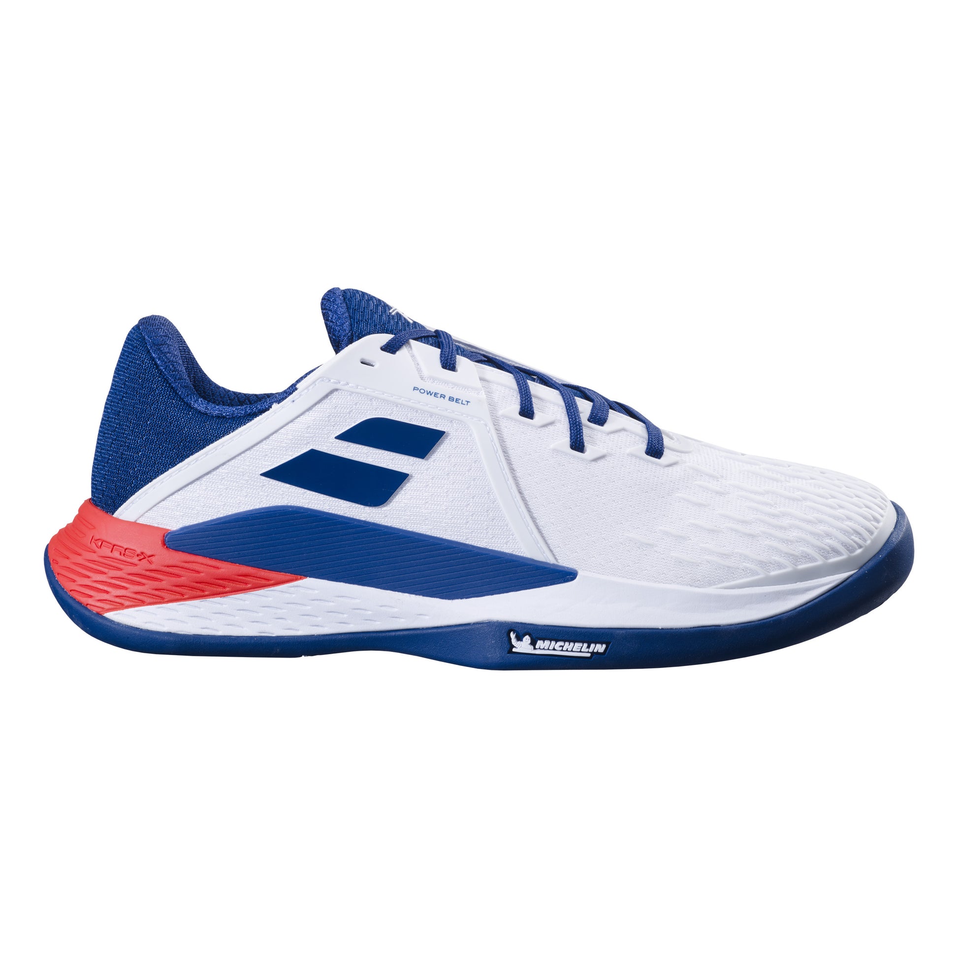 Babolat Propulse Fury 3 Scarpa per terra rossa Uomini - bianco, blu scuro