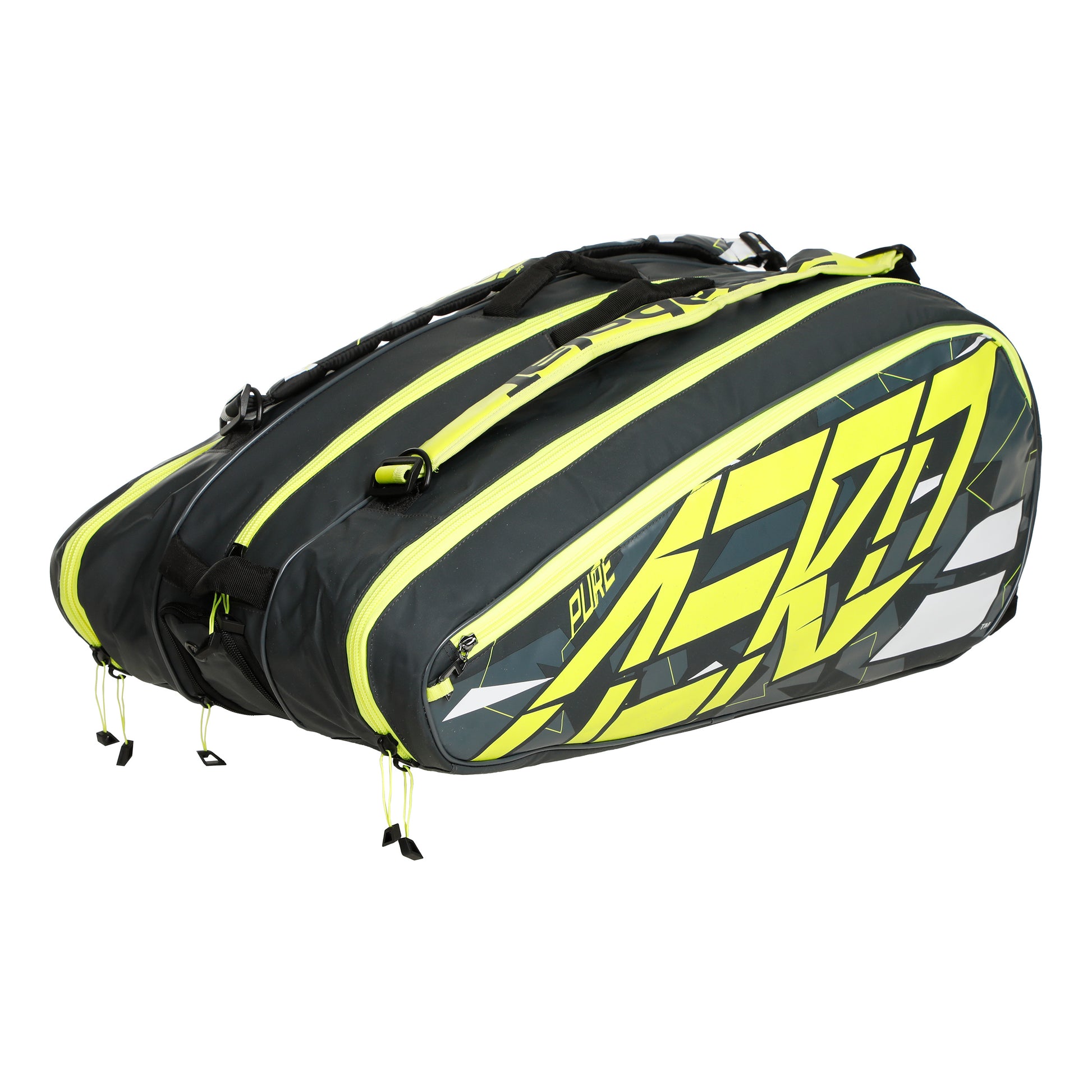 Babolat Pure Aero RH X 12 Borsa Per Racchetta-Antracite,Giallo