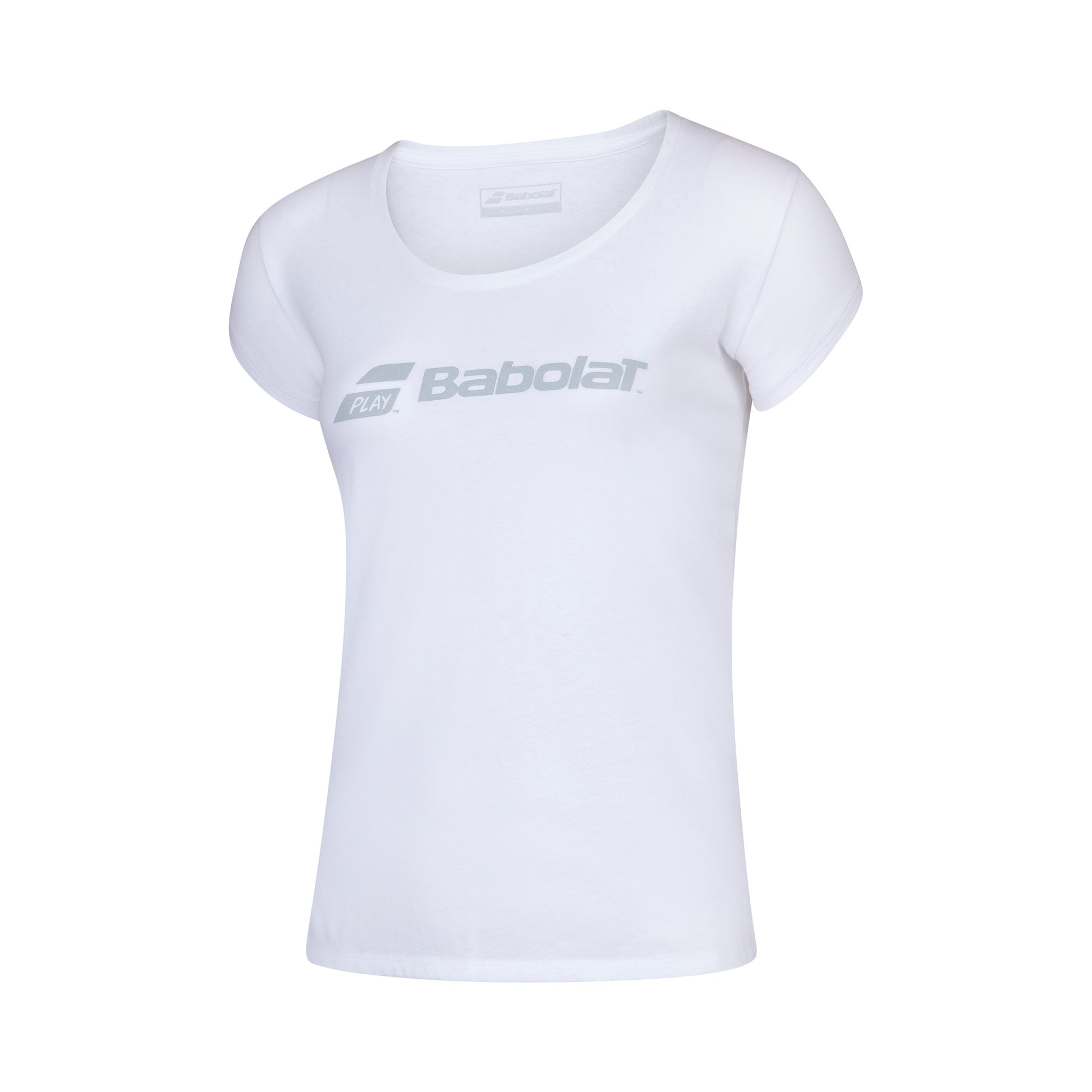 Babolat Exercise Maglietta Ragazze - bianco, grigio chiaro