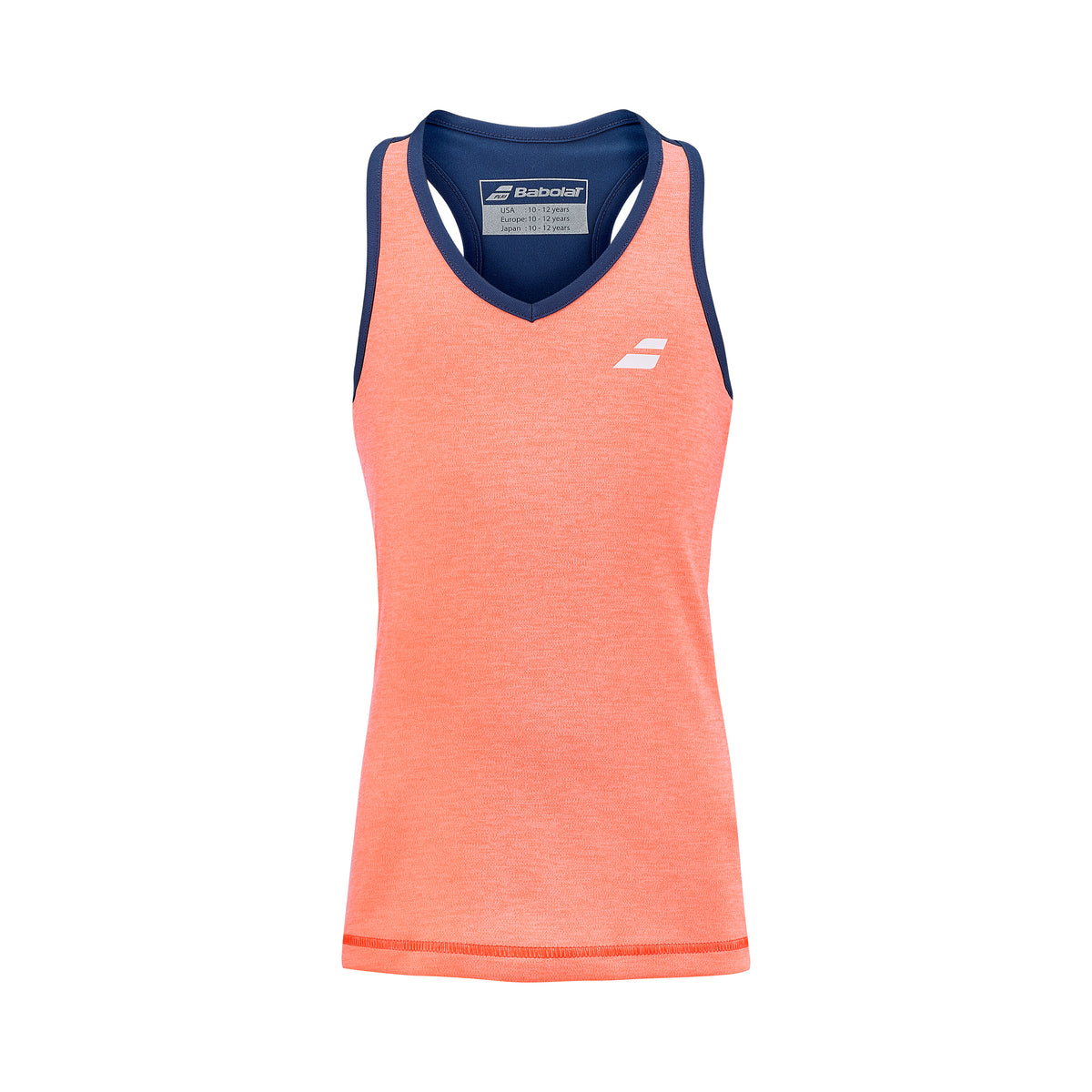 Babolat Play Canottiera Ragazze - corallo, blu