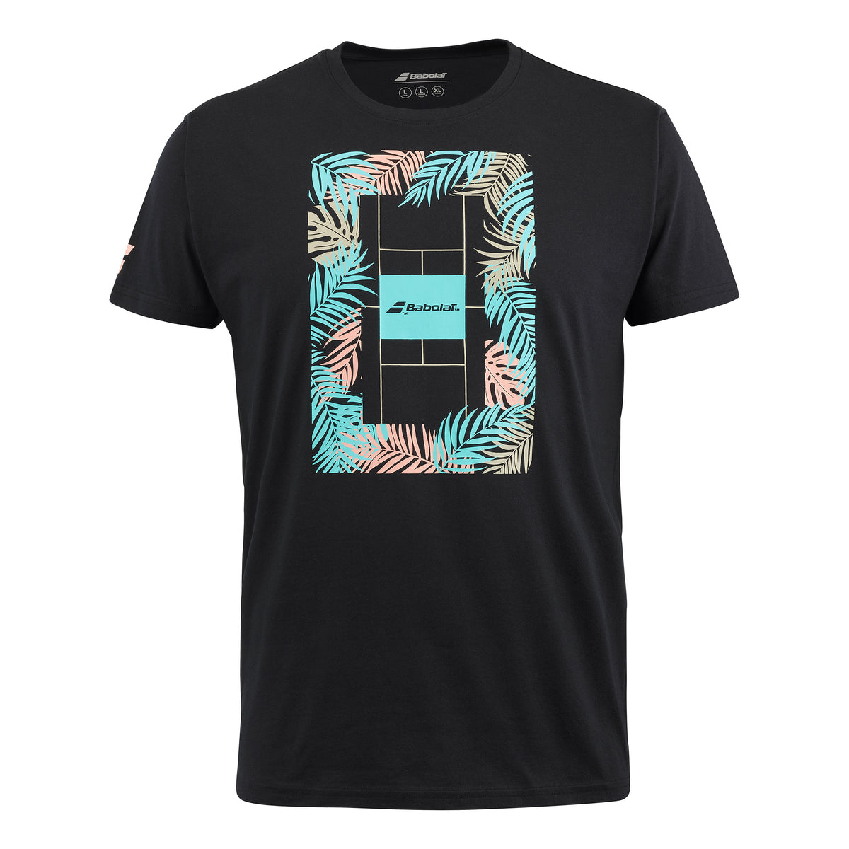 Babolat Exercise Message Maglietta Uomini - nero,