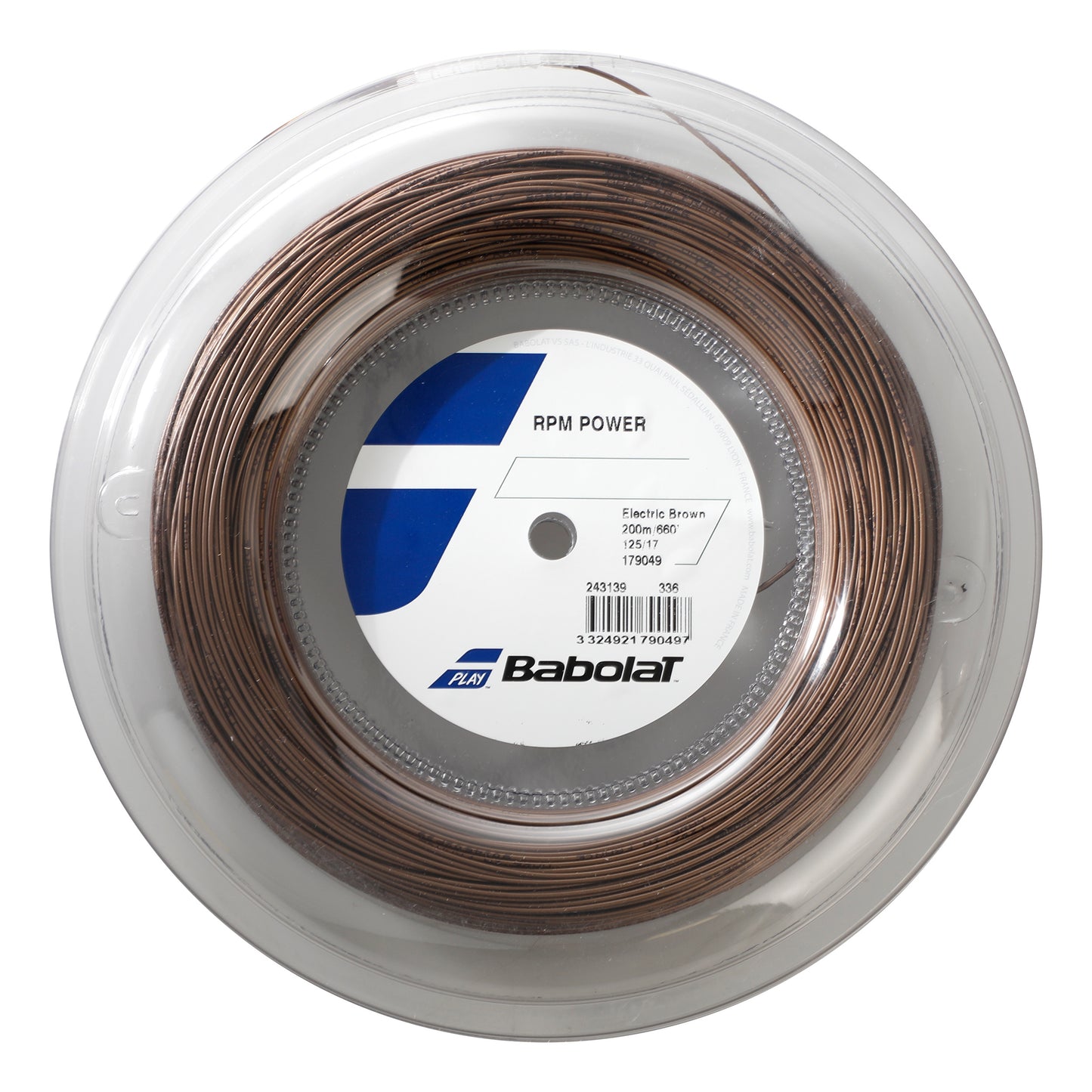 Babolat RPM Power Rotolo Di Corde 200m-Marrone
