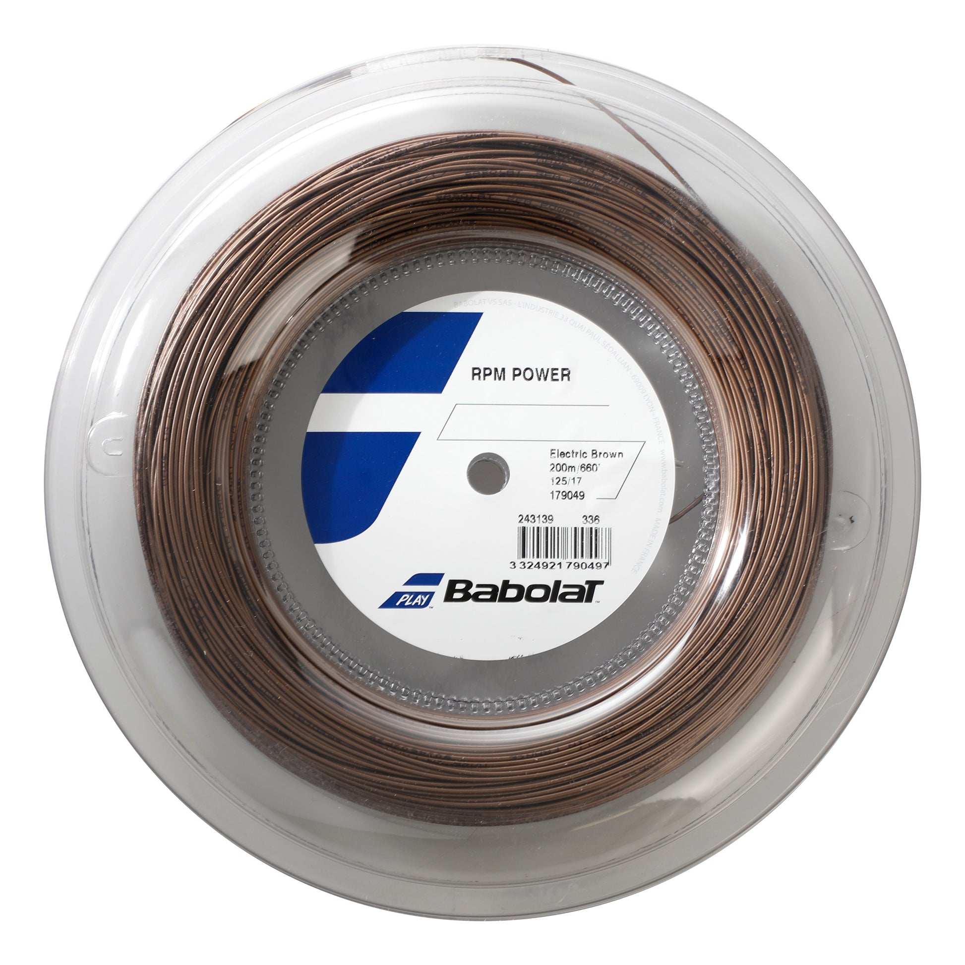 Babolat RPM Power Rotolo Di Corde 200m-Marrone
