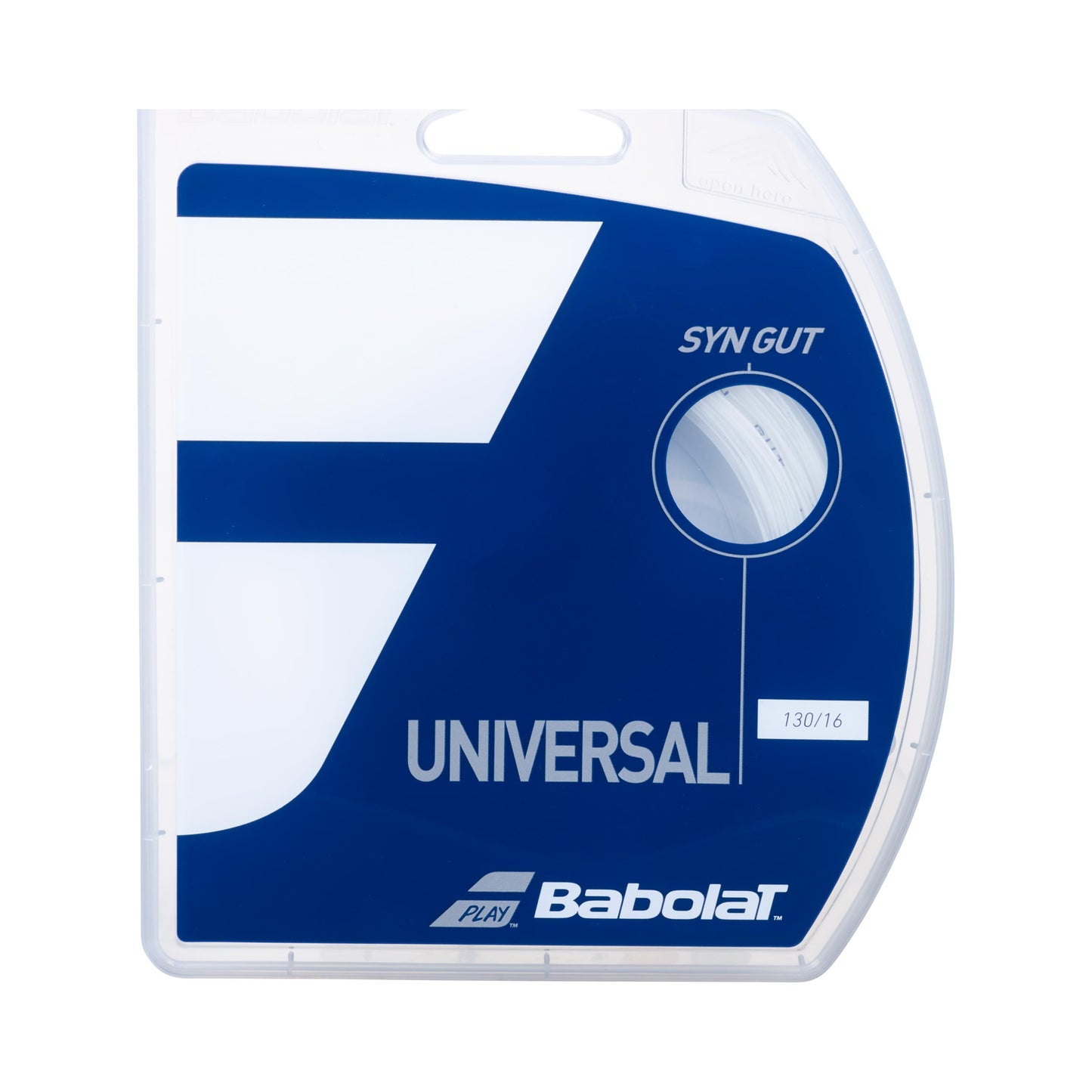Babolat Synthetic Gut Set Di Corde 12m-Bianco