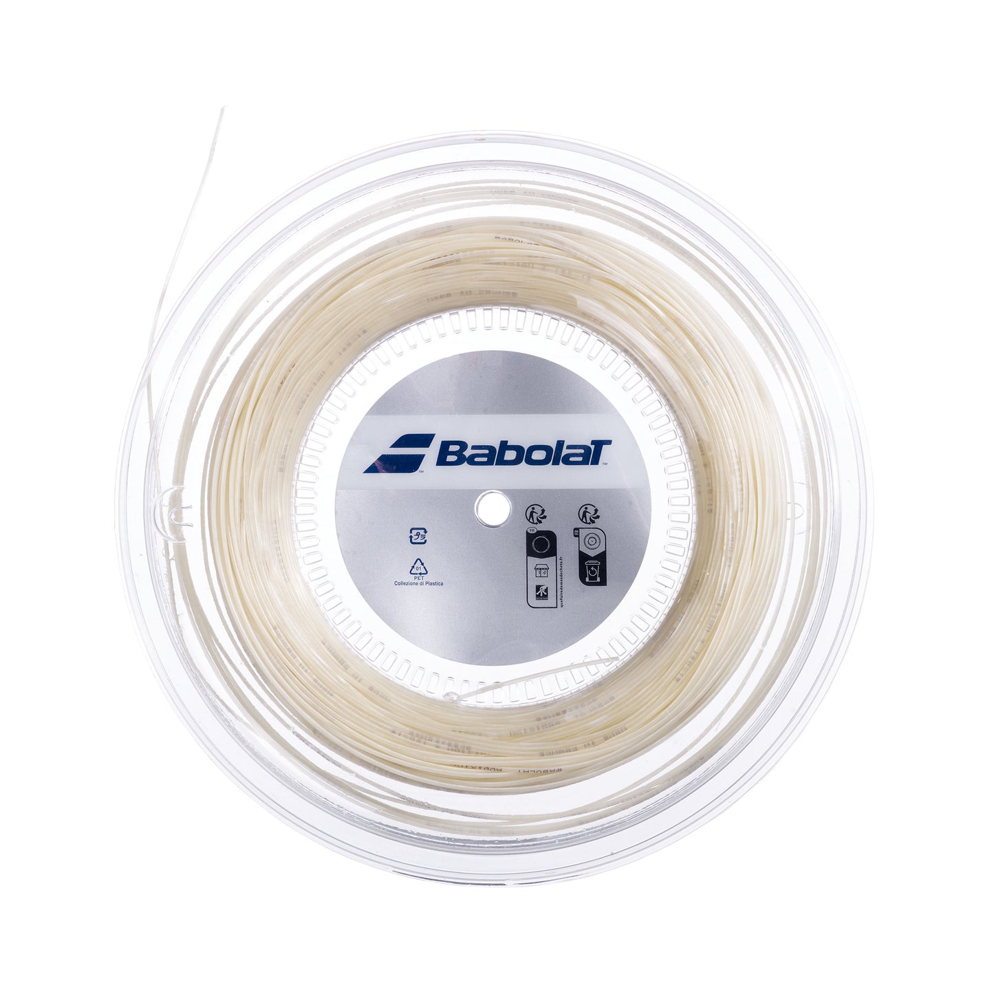 Babolat Addixion Rotolo Di Corde 200m-Bianco