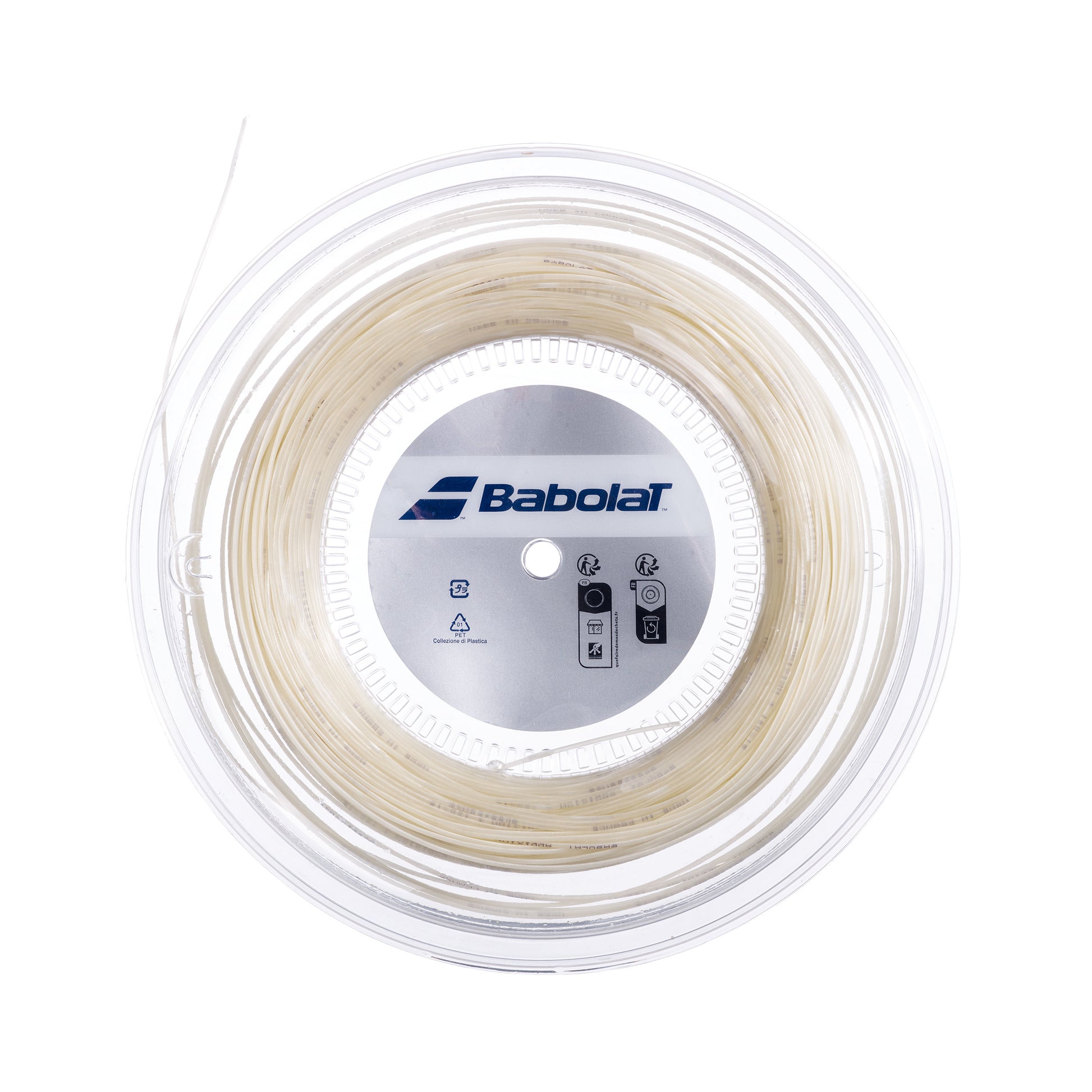Babolat Addixion Rotolo Di Corde 200m-Bianco