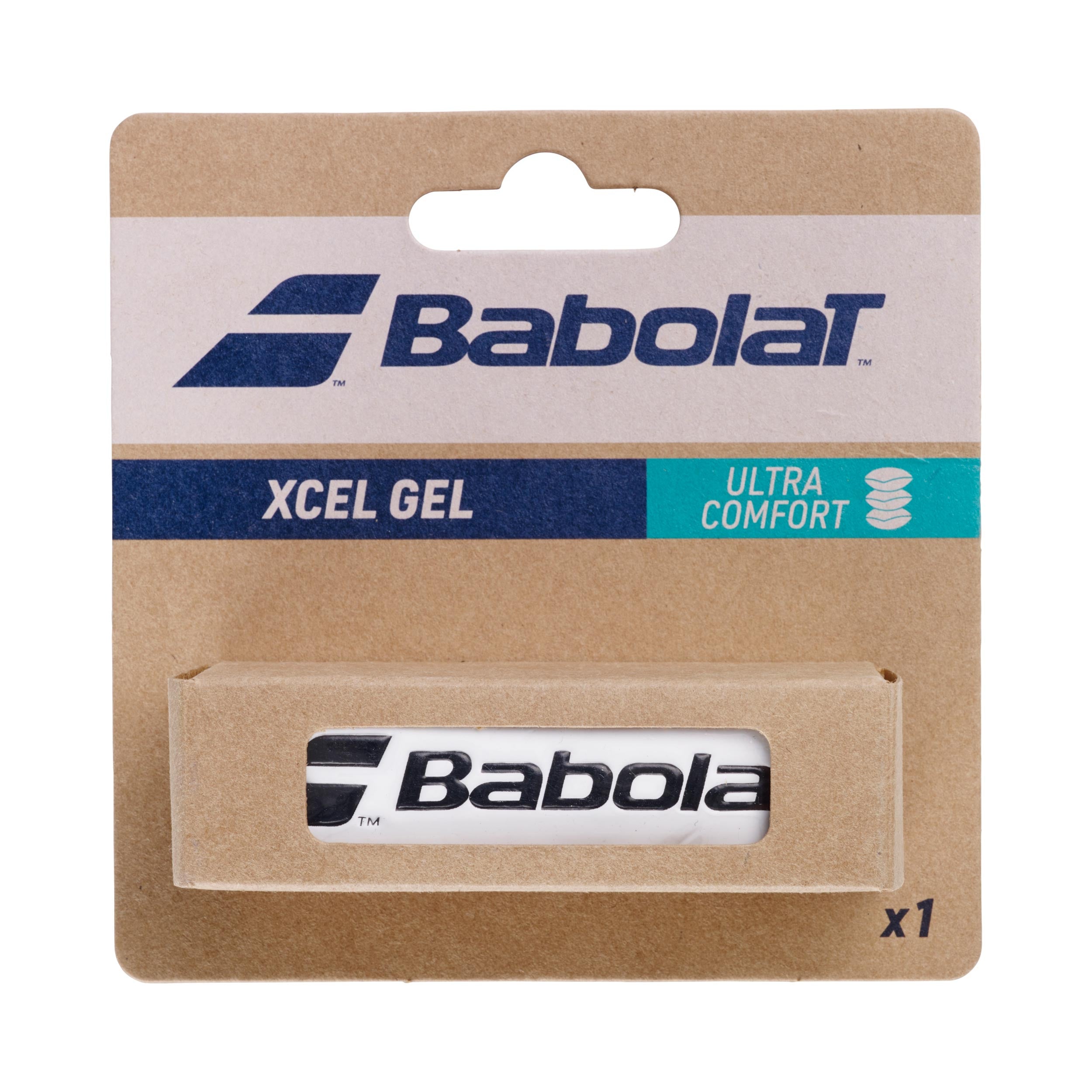 Babolat Xcel Gel Confezione Da 1-Bianco