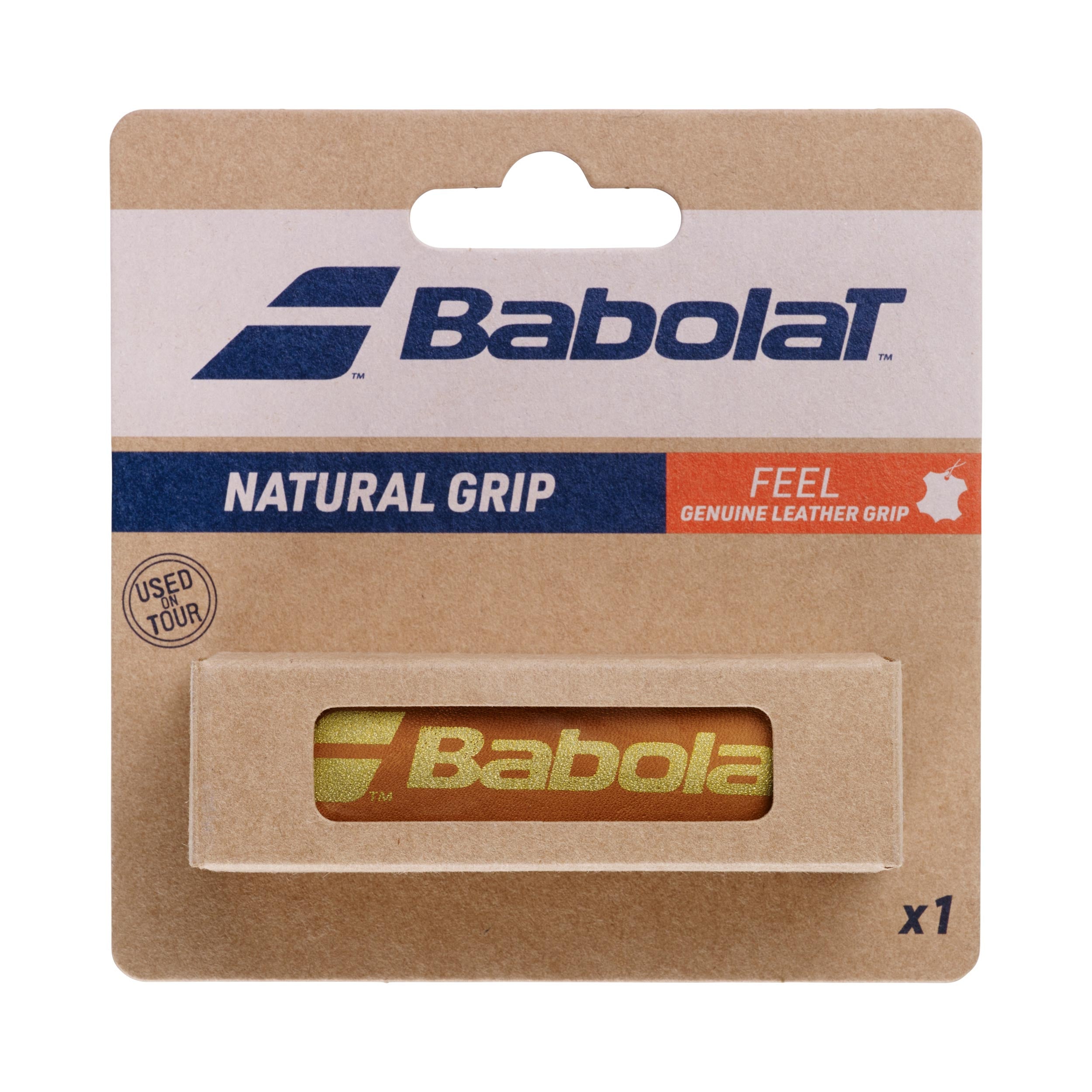 Babolat Natural Grip Confezione Da 1-Marrone