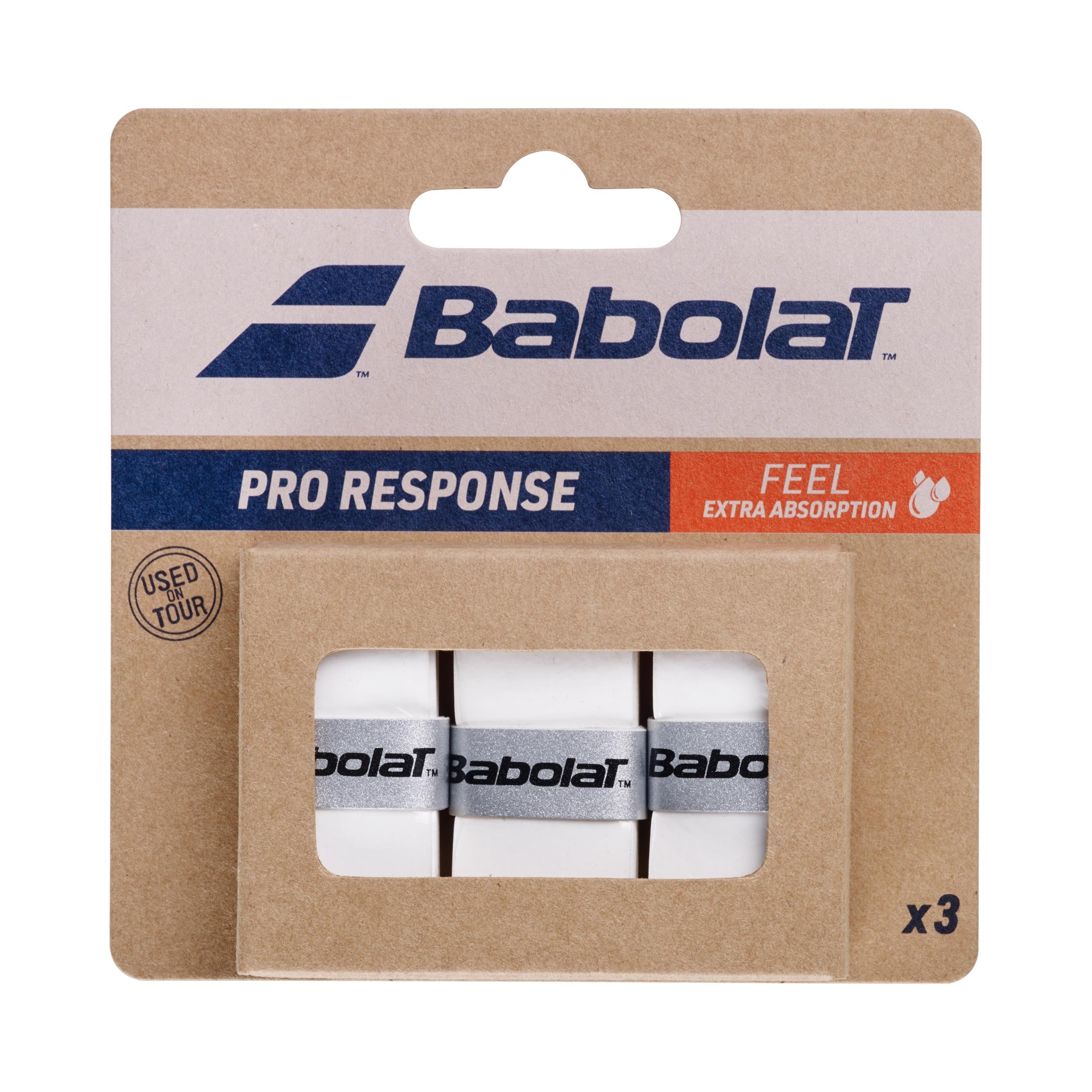 Babolat Pro Response Confezione Da 3-Bianco