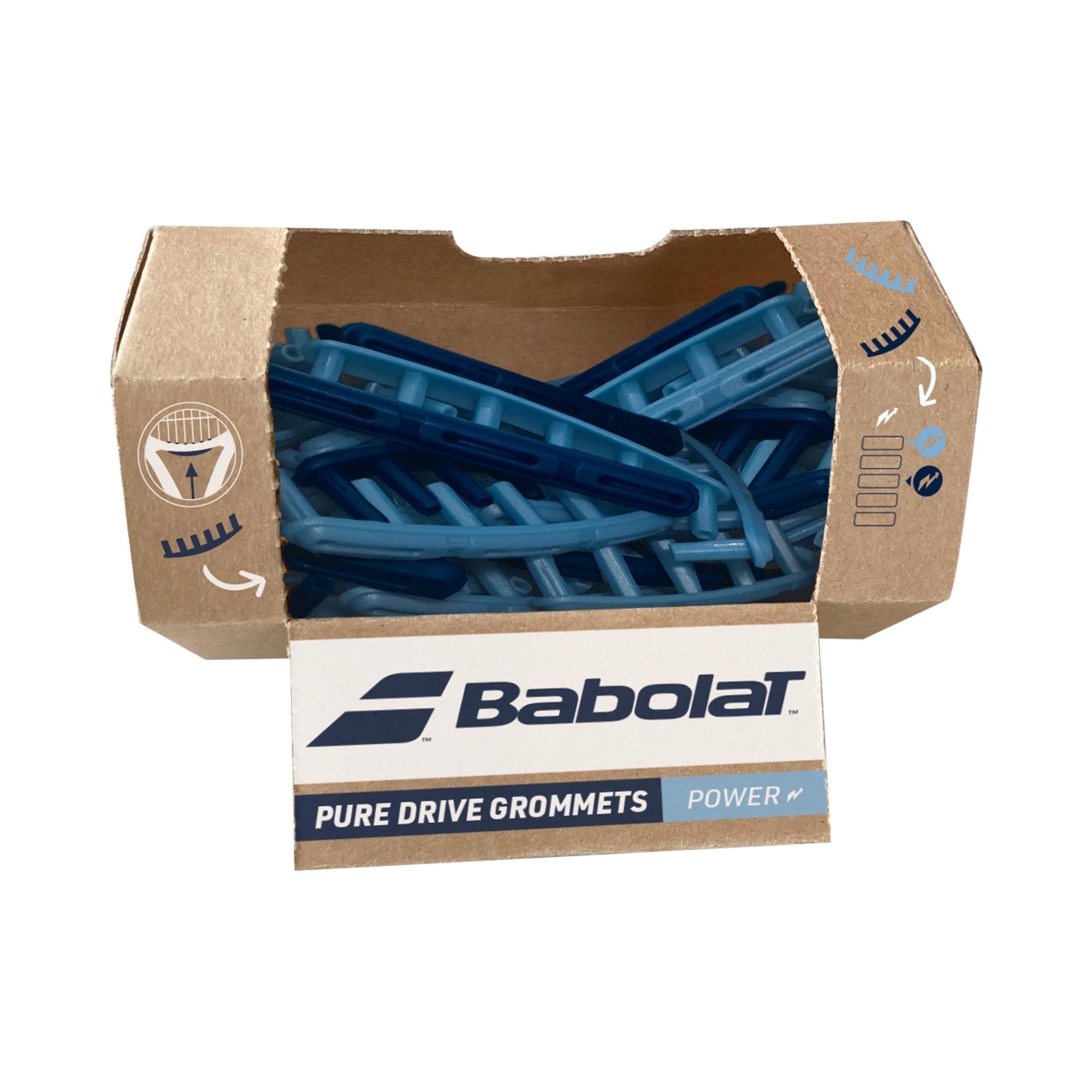 Babolat Grommets Set di occhielli Confezione da 24 - blu