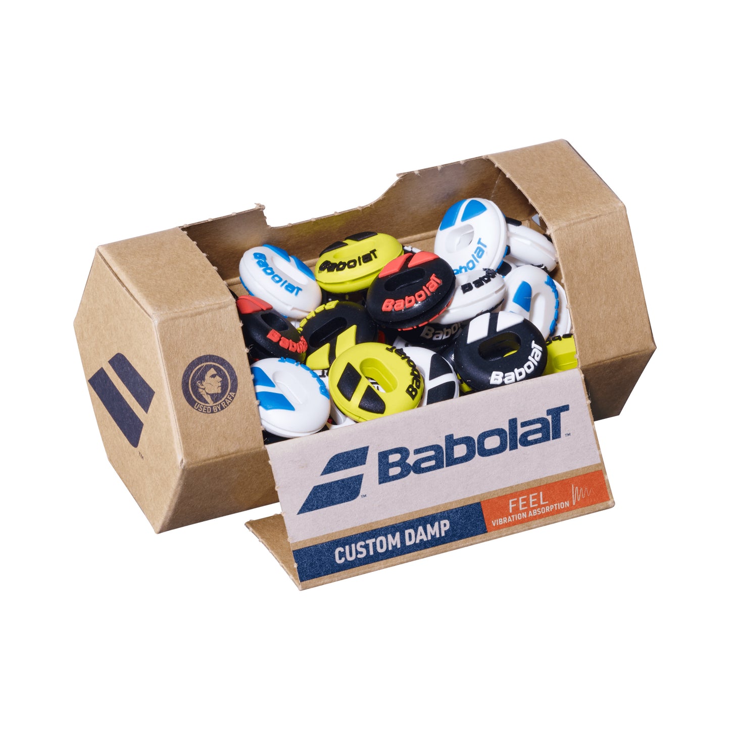 Babolat Custom Damp Antivibrazioni Scatola Da 48-Multicolore