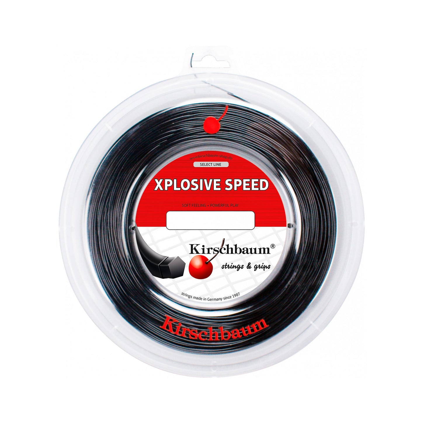 Kirschbaum Xplosive Speed Rotolo Di Corde 200m-Nero