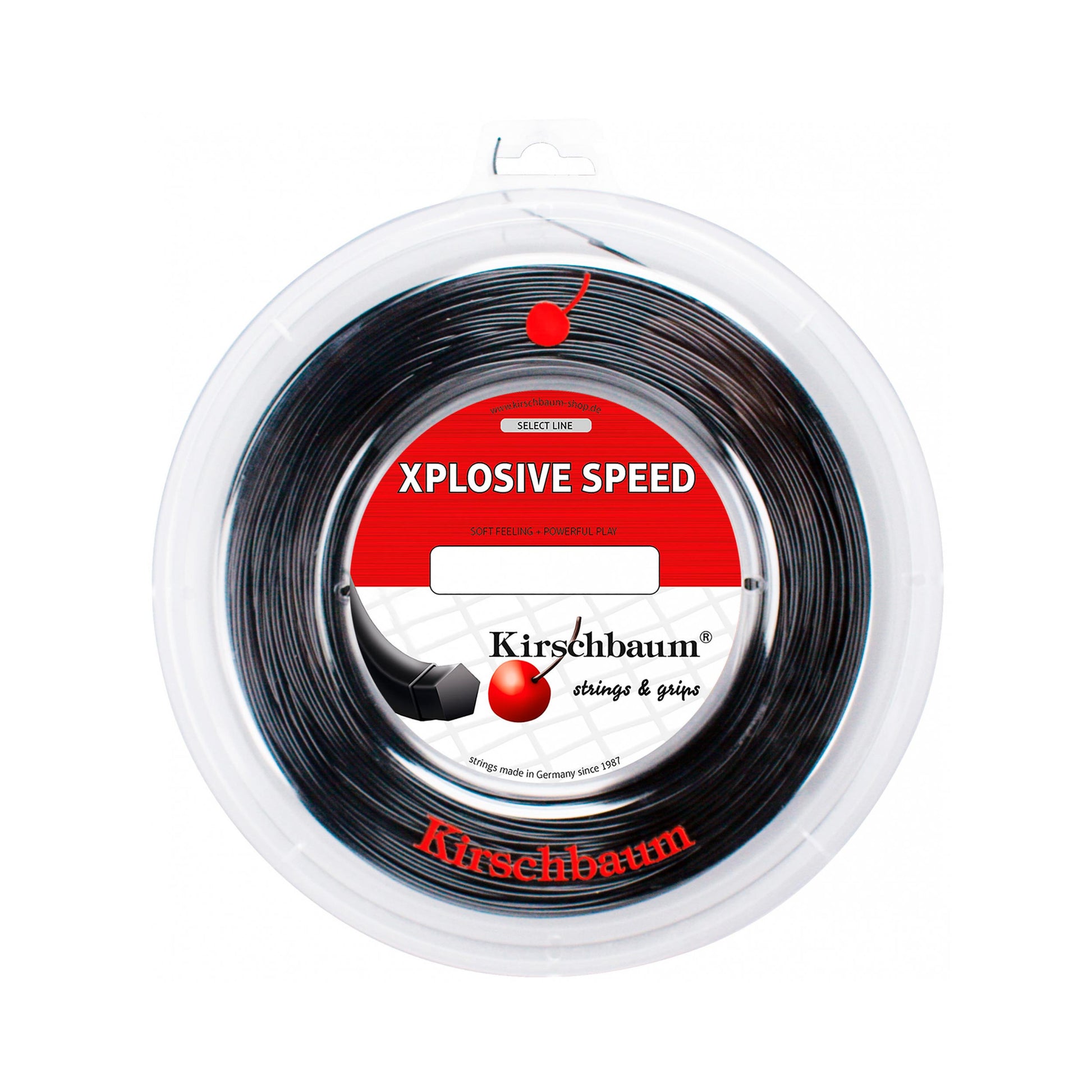 Kirschbaum Xplosive Speed Rotolo Di Corde 200m-Nero