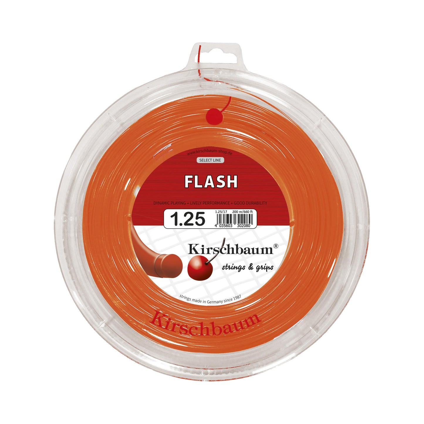 Kirschbaum Flash Rotolo Di Corde 200m-Arancione
