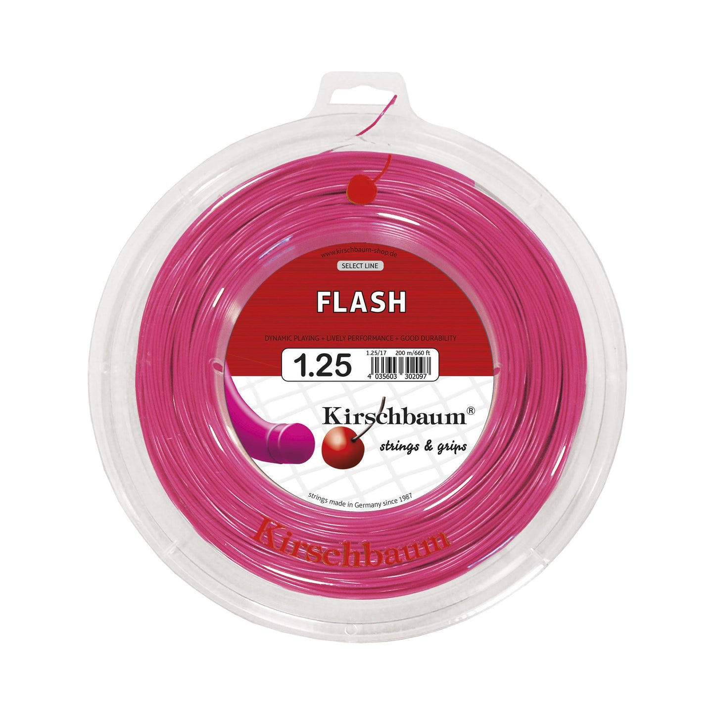 Kirschbaum Flash Rotolo Di Corde 200m-Rosa