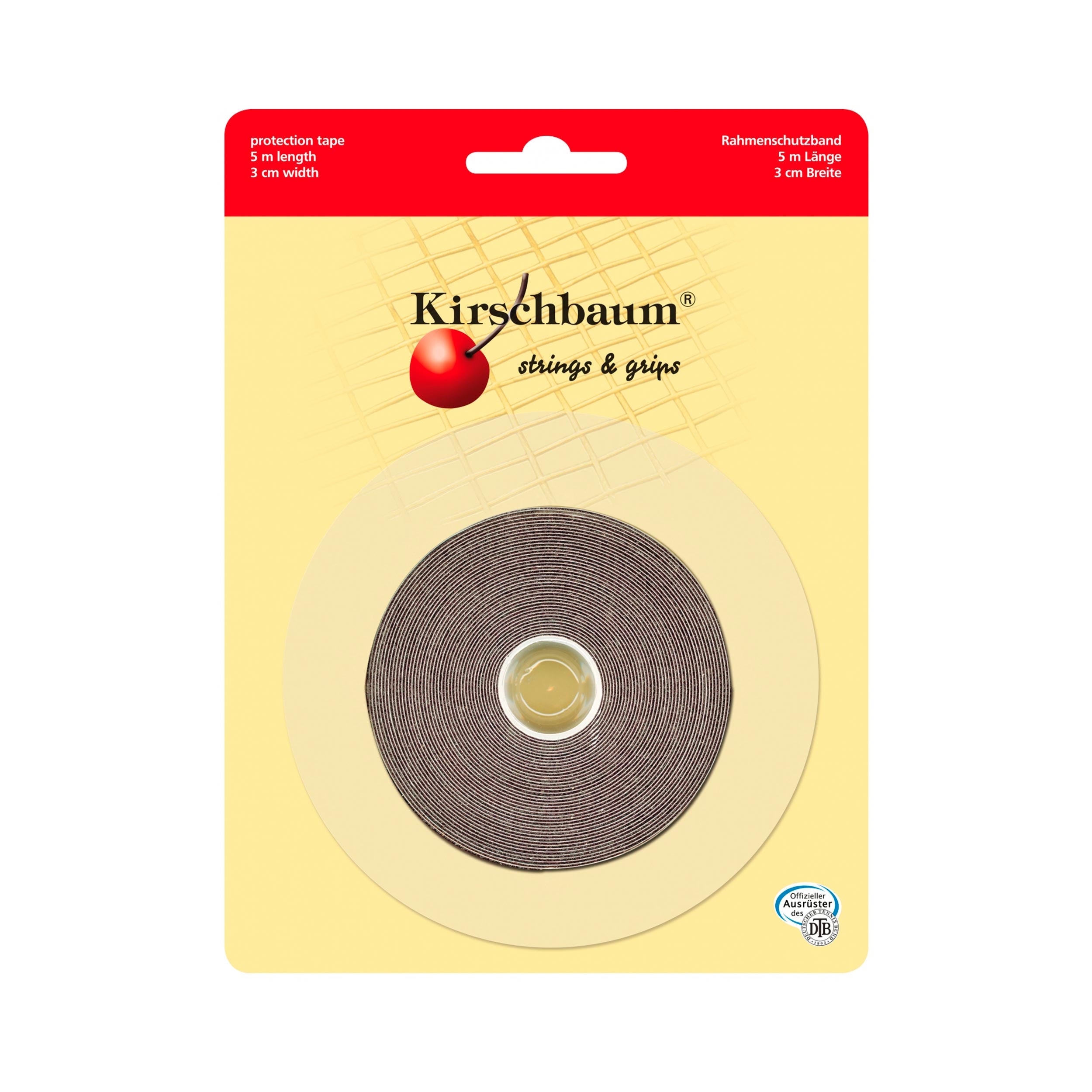Kirschbaum Kopfband 5 M Nastro Di Protezione-Nero
