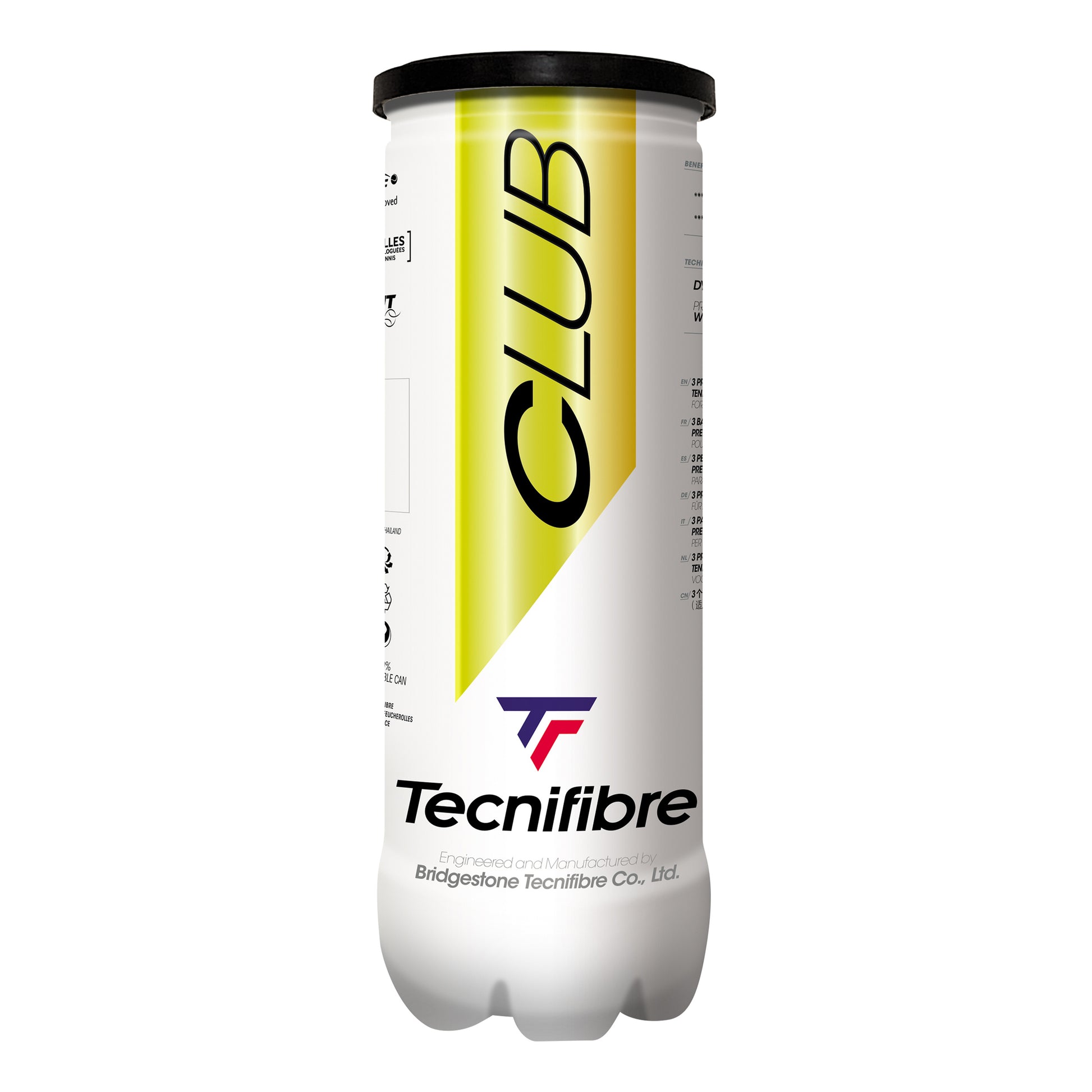 Tecnifibre Club 3er Tubo Da 3