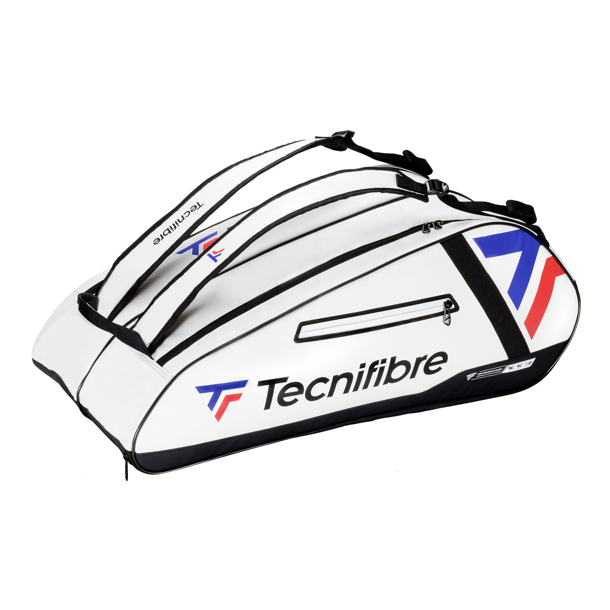 Tecnifibre Tour Endurance Borsa Per Racchetta Da 12-Bianco,Nero