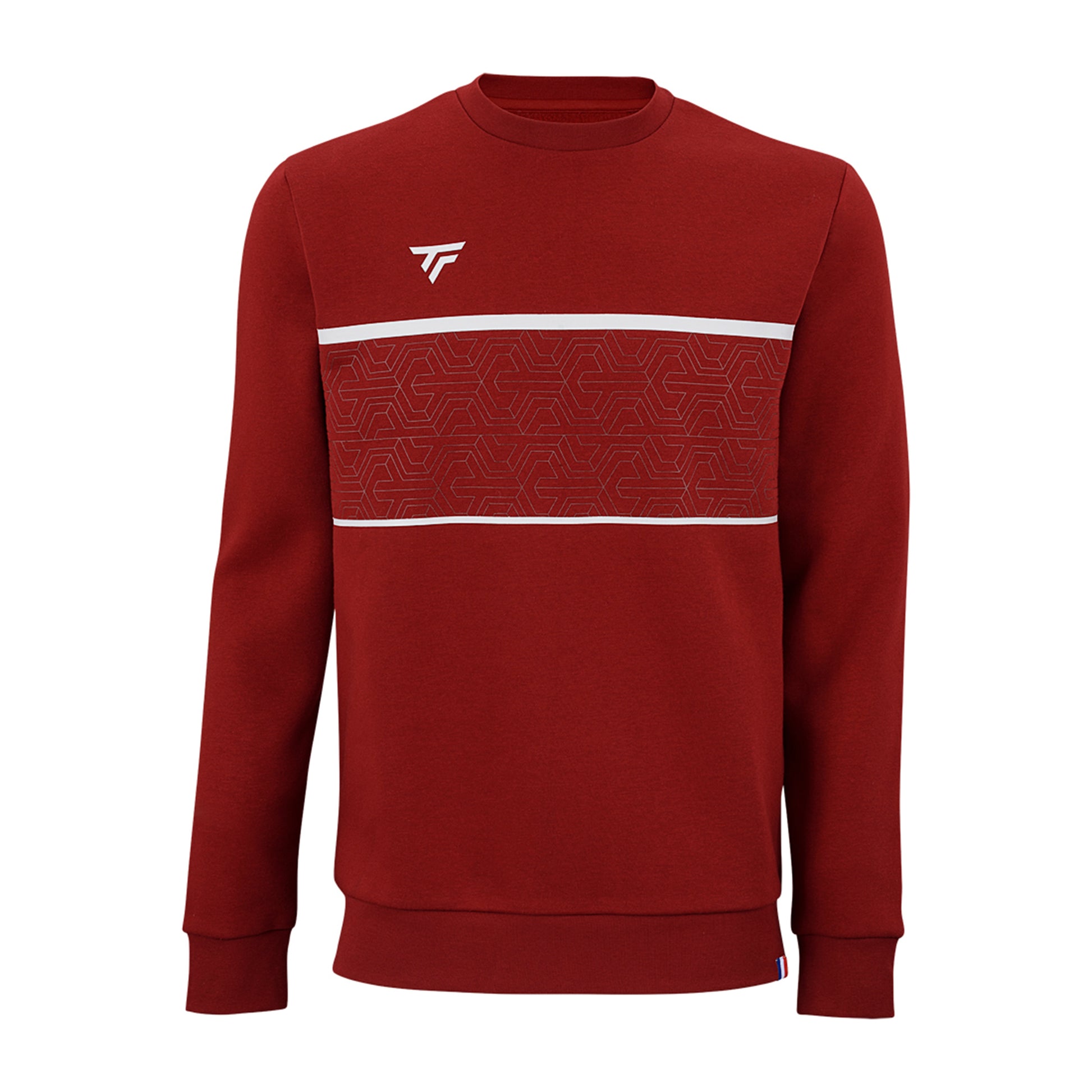 Tecnifibre Team Felpa Uomini-Rosso Scuro