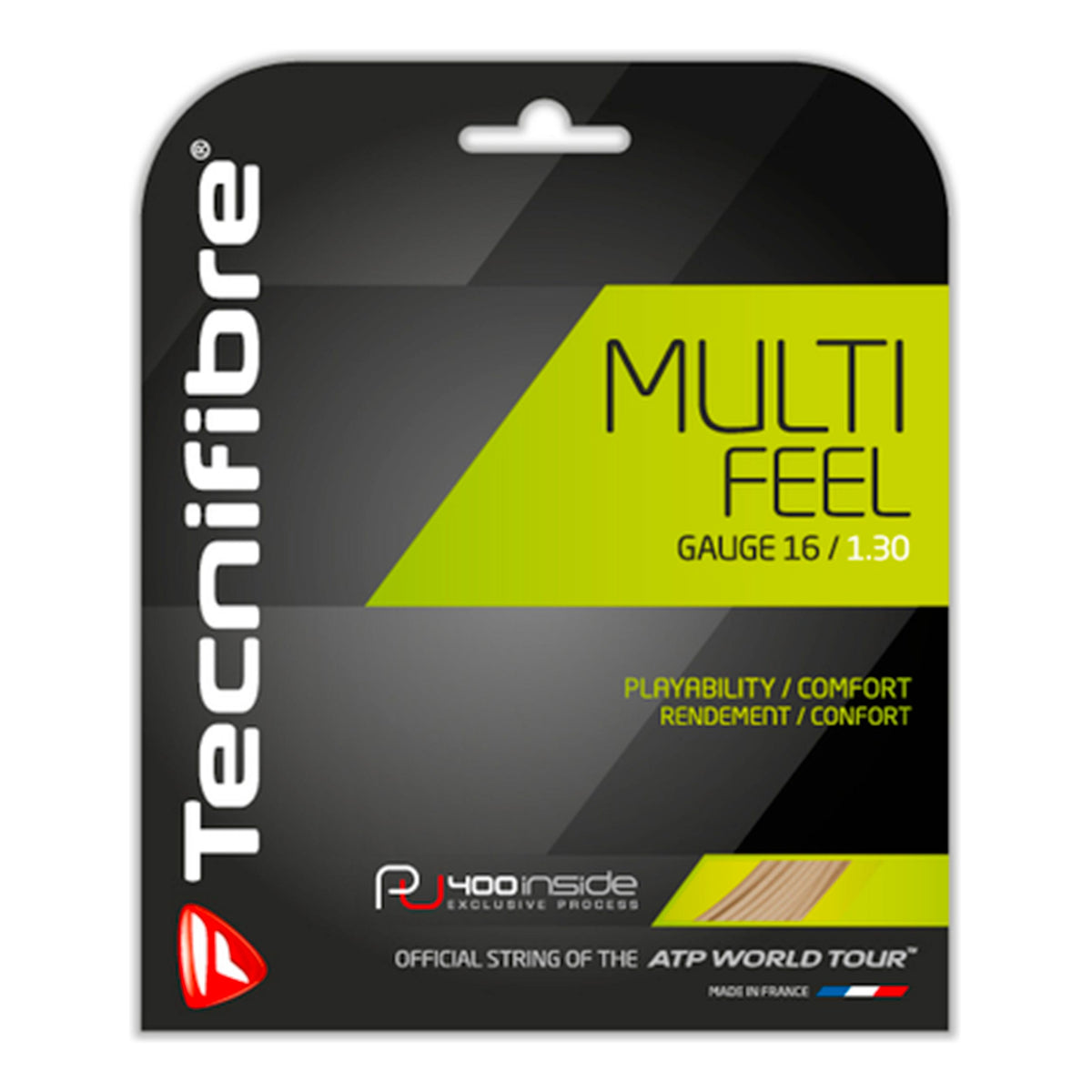 Tecnifibre Multifeel Set di corde 12,2m - colori naturali