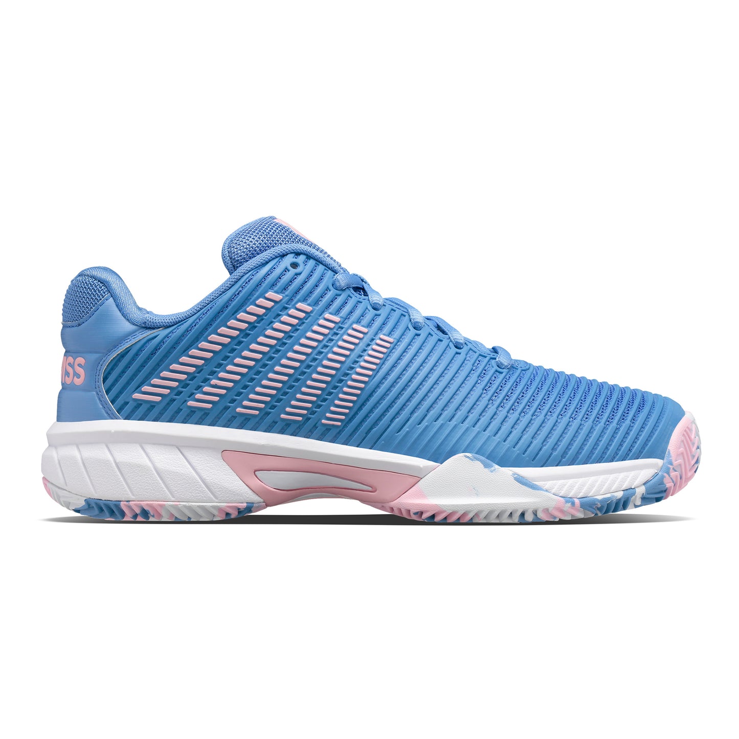K-Swiss Hypercourt Express 2 Scarpa per terra rossa Bambini - blu, bianco