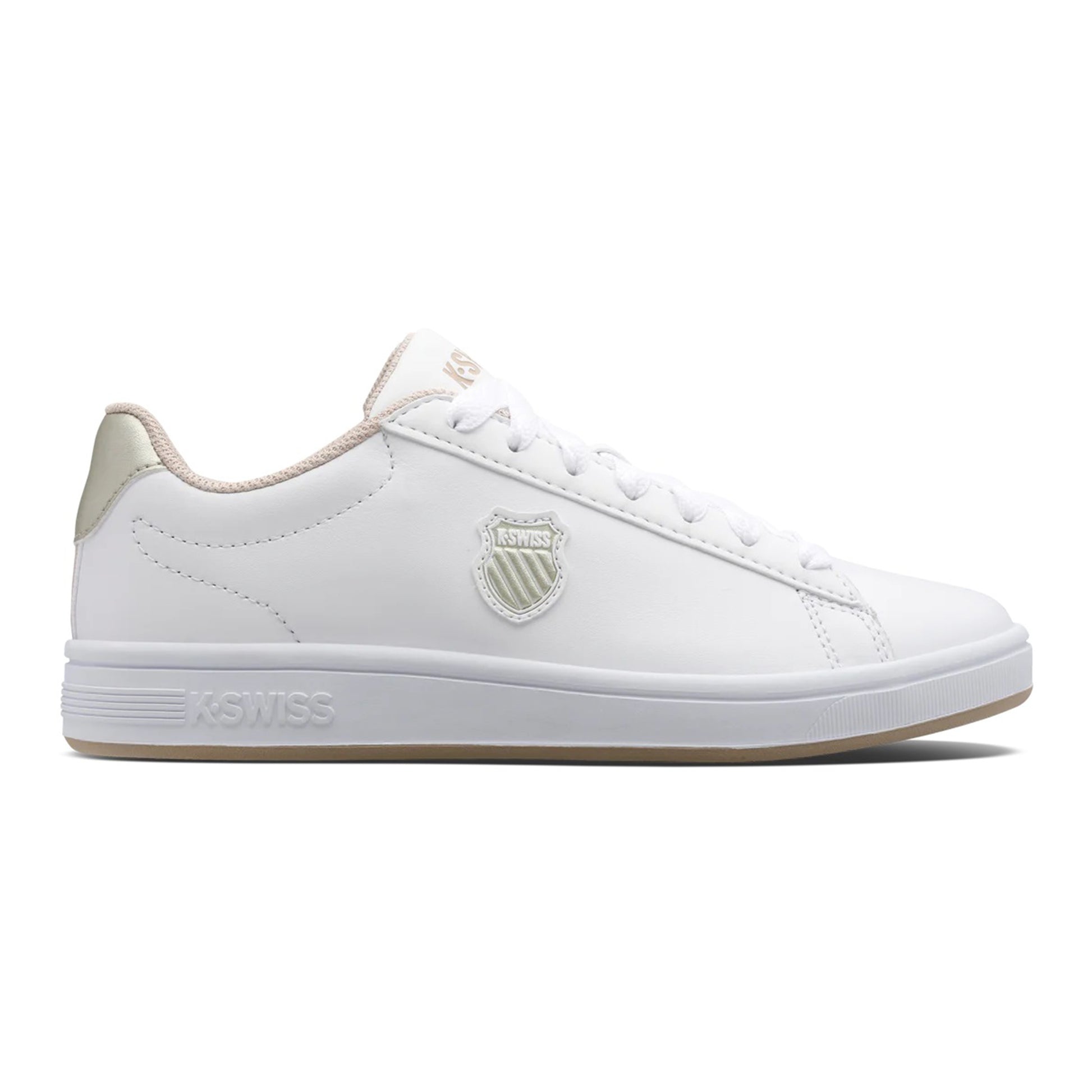 K-Swiss Court Shield Scarpa per il tempo libero Donna - bianco, argento
