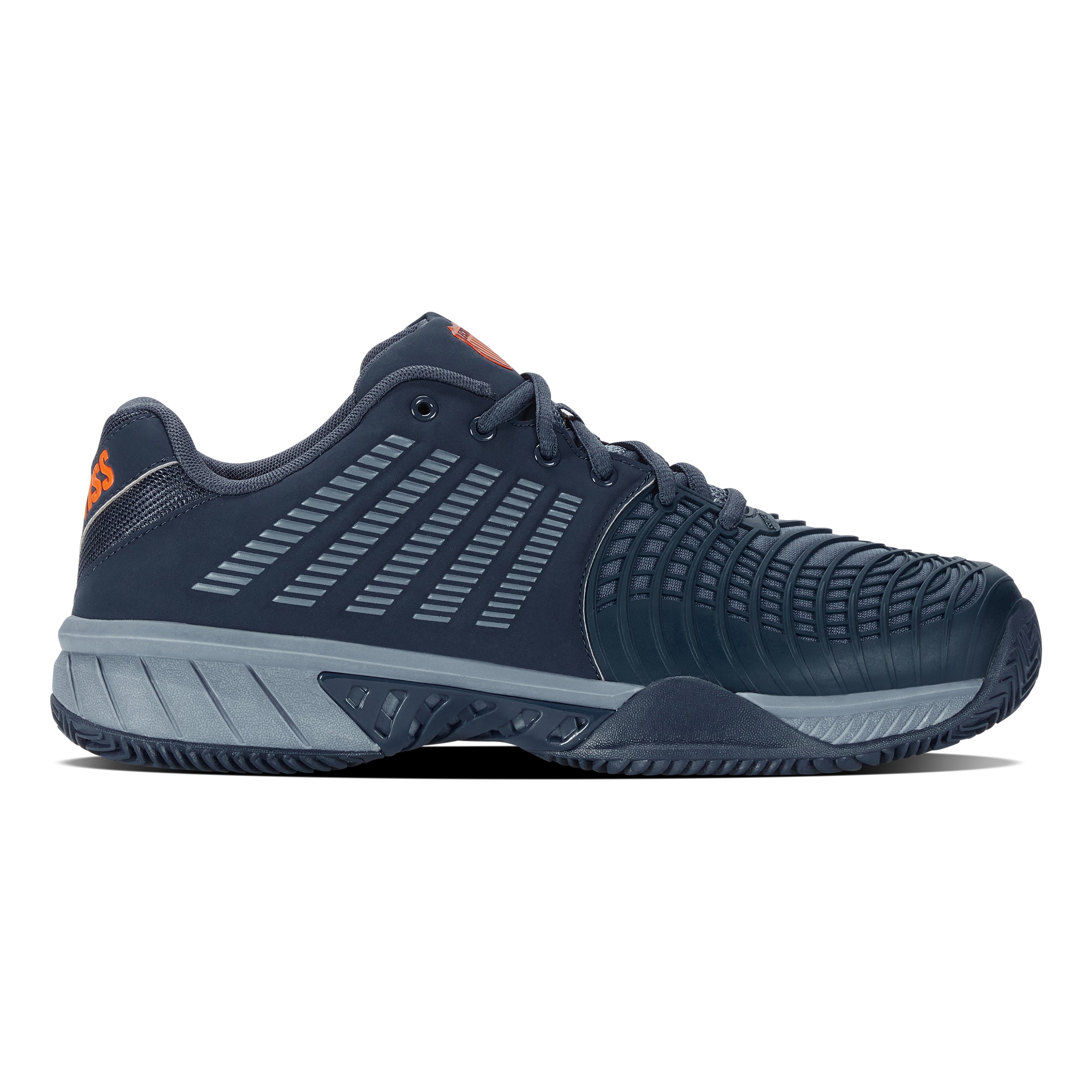 K-Swiss Express Light 3 Scarpa per terra rossa Uomini - grigio-blu