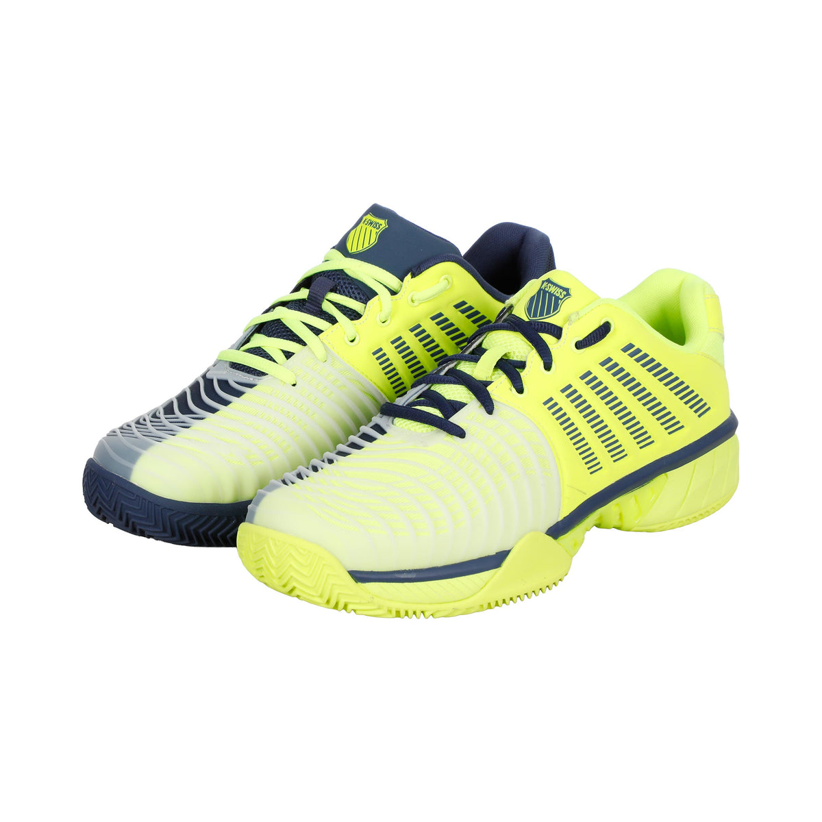 K-Swiss Express Light 3 Scarpa per terra rossa Uomini - lime, blu scuro