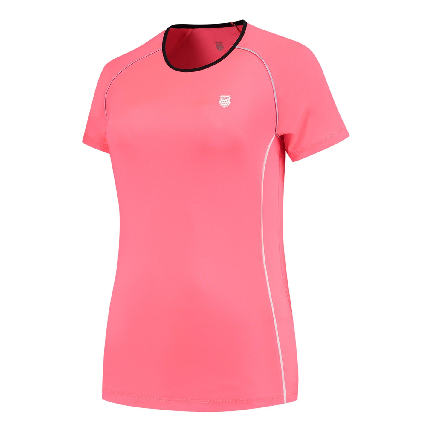 K-Swiss Hypercourt Crew Maglietta Donna-Rosa