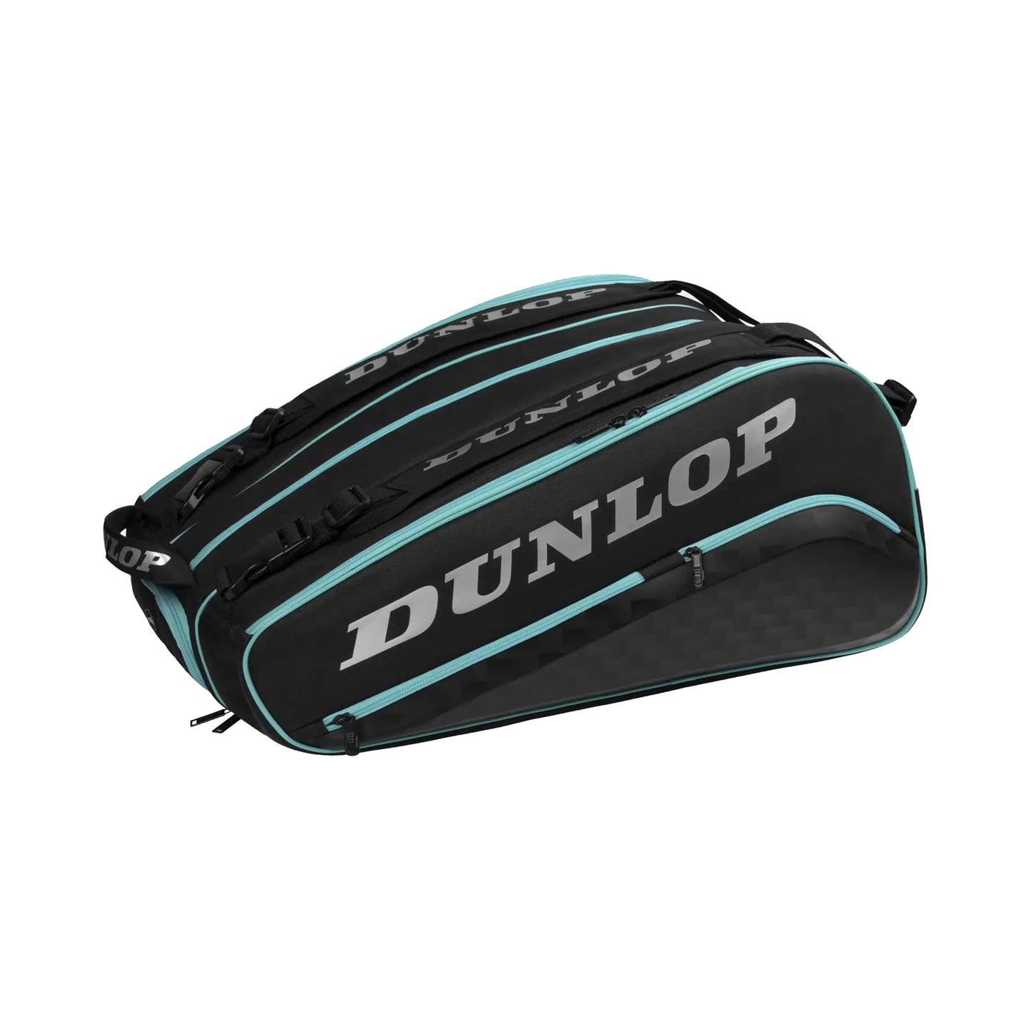 Dunlop Elite Borsa Per Racchetta Da Padel-Nero,Verde